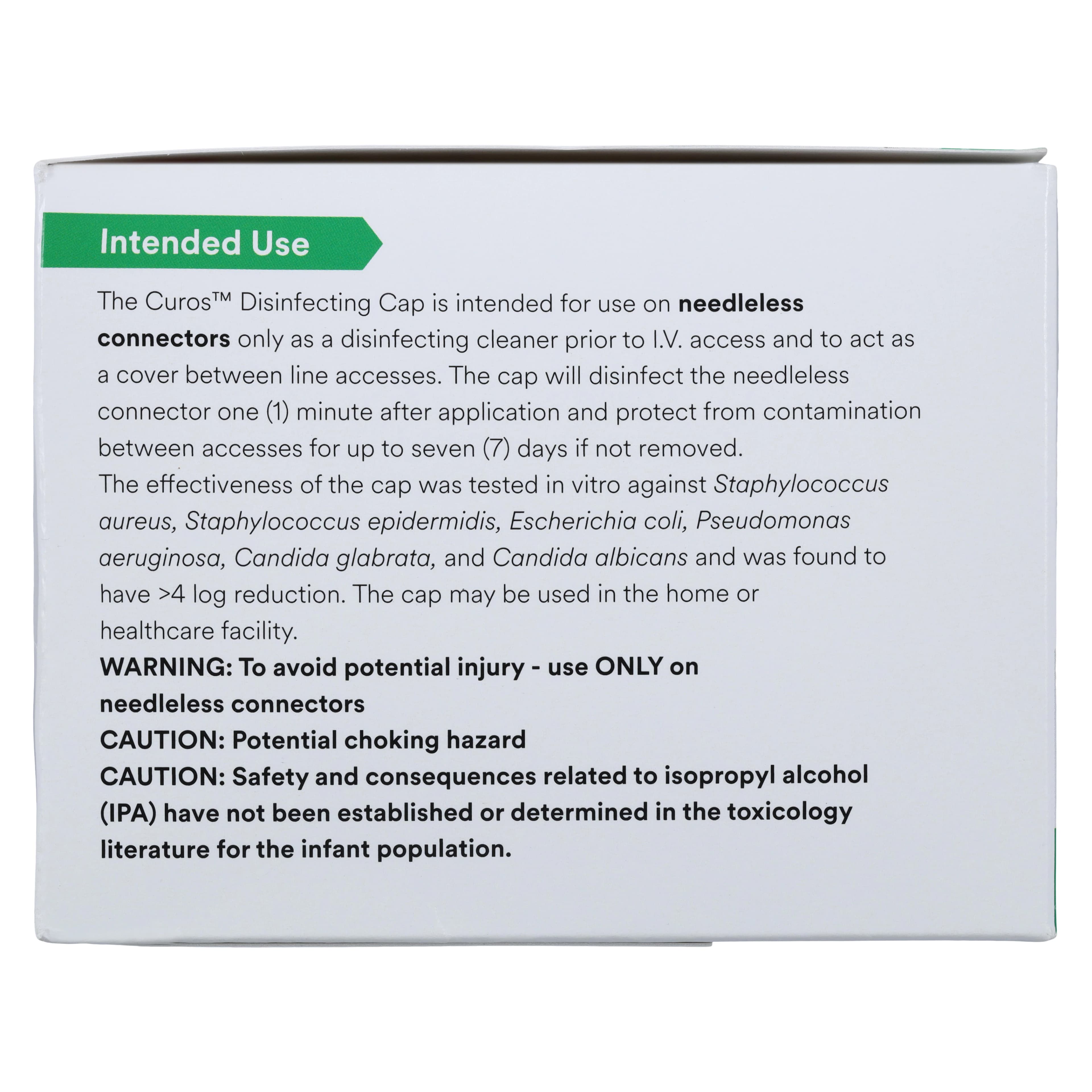 3M Curos Disinfecting Port Protectors for Needleless IV Connectors, Sterile, 270/Box, CFF1-270 thumbnail 5