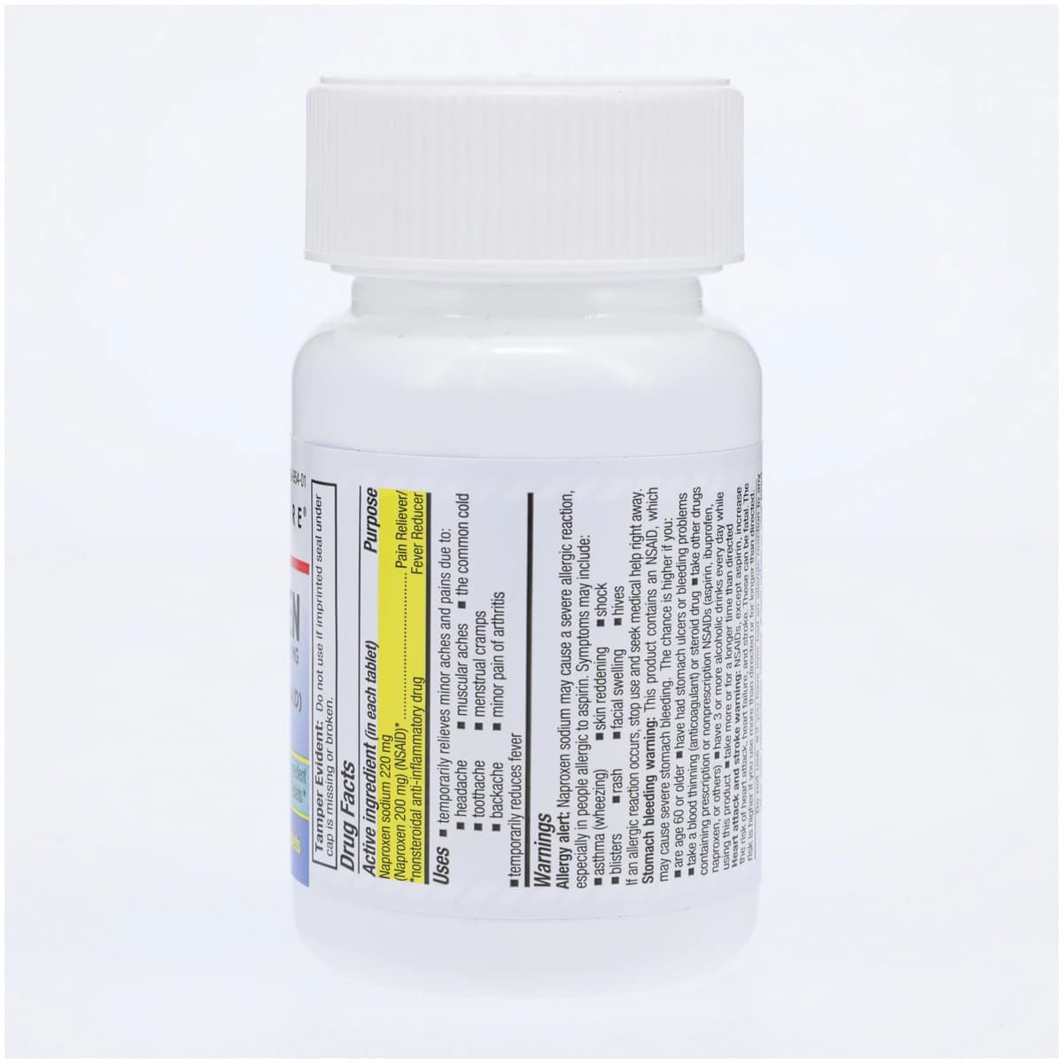 Geri-Care Naproxen Sodium Tablets, 220mg, Pain Reliever/Fever Reducer, 100/Bottle thumbnail 2