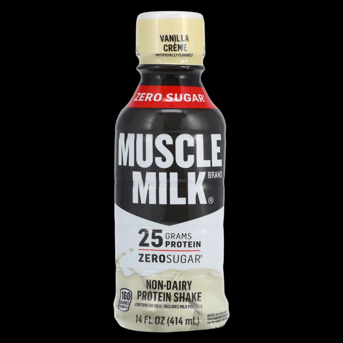 Muscle Milk Genuine Protein Drink, Vanilla, 14 oz Bottle, 12/Case - Muscle Milk Genuine RTD 14 oz - Image 1