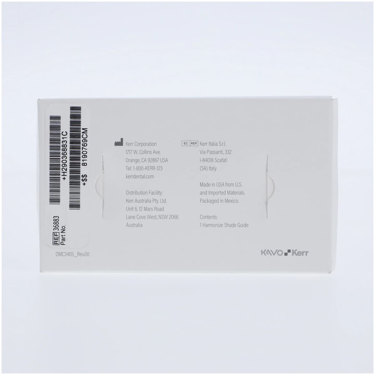 Harmonize™ Universal Shade Guide, 12 Shade Tabs, Kerr #36883 thumbnail 2