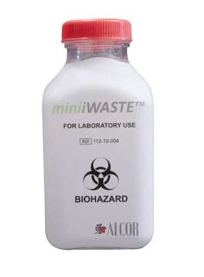 Alcor Scientific miniiWASTE Analyzer Waste Container for miniiSED, 4/Package - Container Waste f/ miniiSED - Image 1