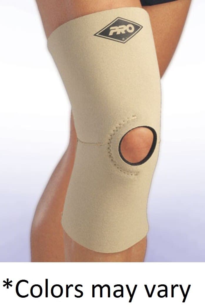 Pro Orthopedic Devices Pro Support Sleeve Knee Support, Neoprene/Nylon, X-Large, Black, 100B - Sleeve Knee Support 100B Black - Image 1