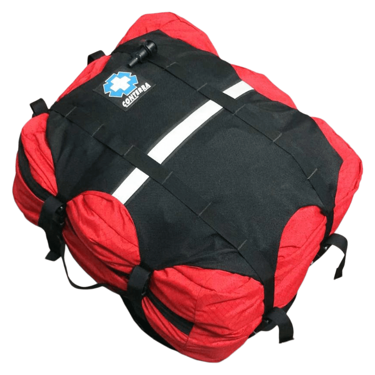 Conterra Carry Case for Aerolite VSB, 18x22x10", Red/Black, 3 Handles - Case Cmprss f/ Aerolite VSB - Image 1