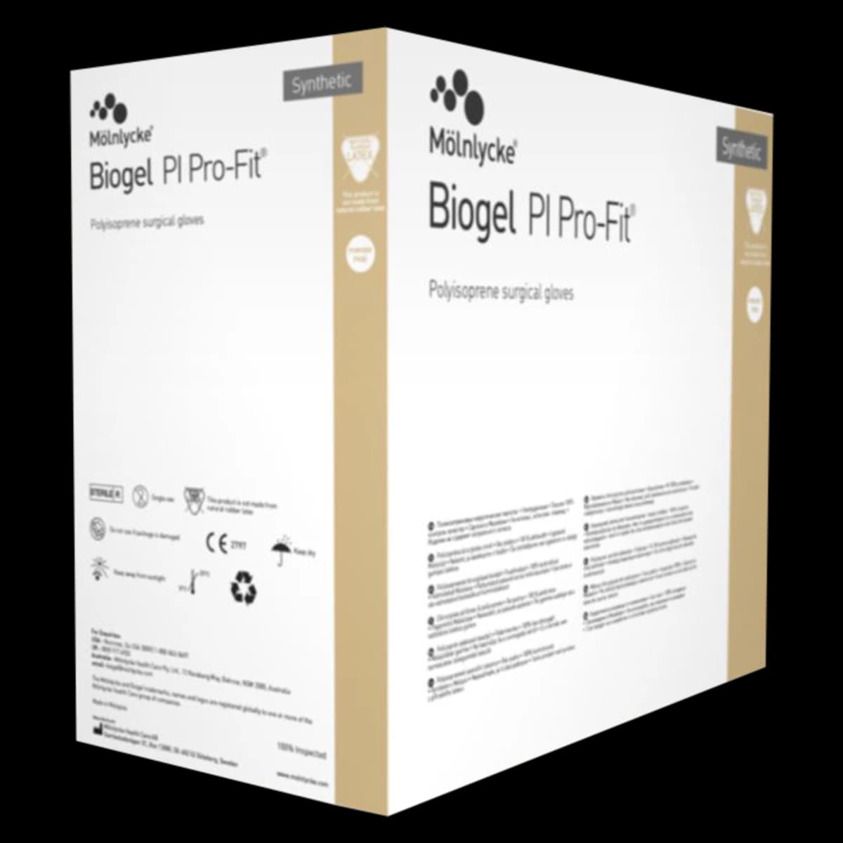 Biogel PI Pro-Fit Synthetic Polyisoprene Surgical Gloves, Size 7.5, Cream - Glove Surg Biogel PI Pro-Fit - Image 1