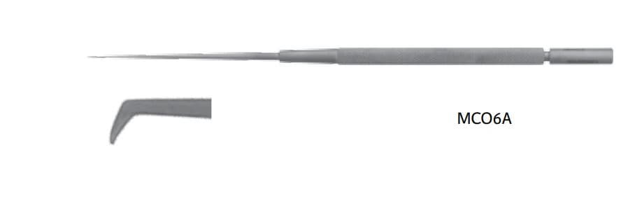 Miltex Ear Pick Micro Hook, Light Curve, Stainless Steel, Each - Ear Pick Micro Hook Light Curv - Image 1