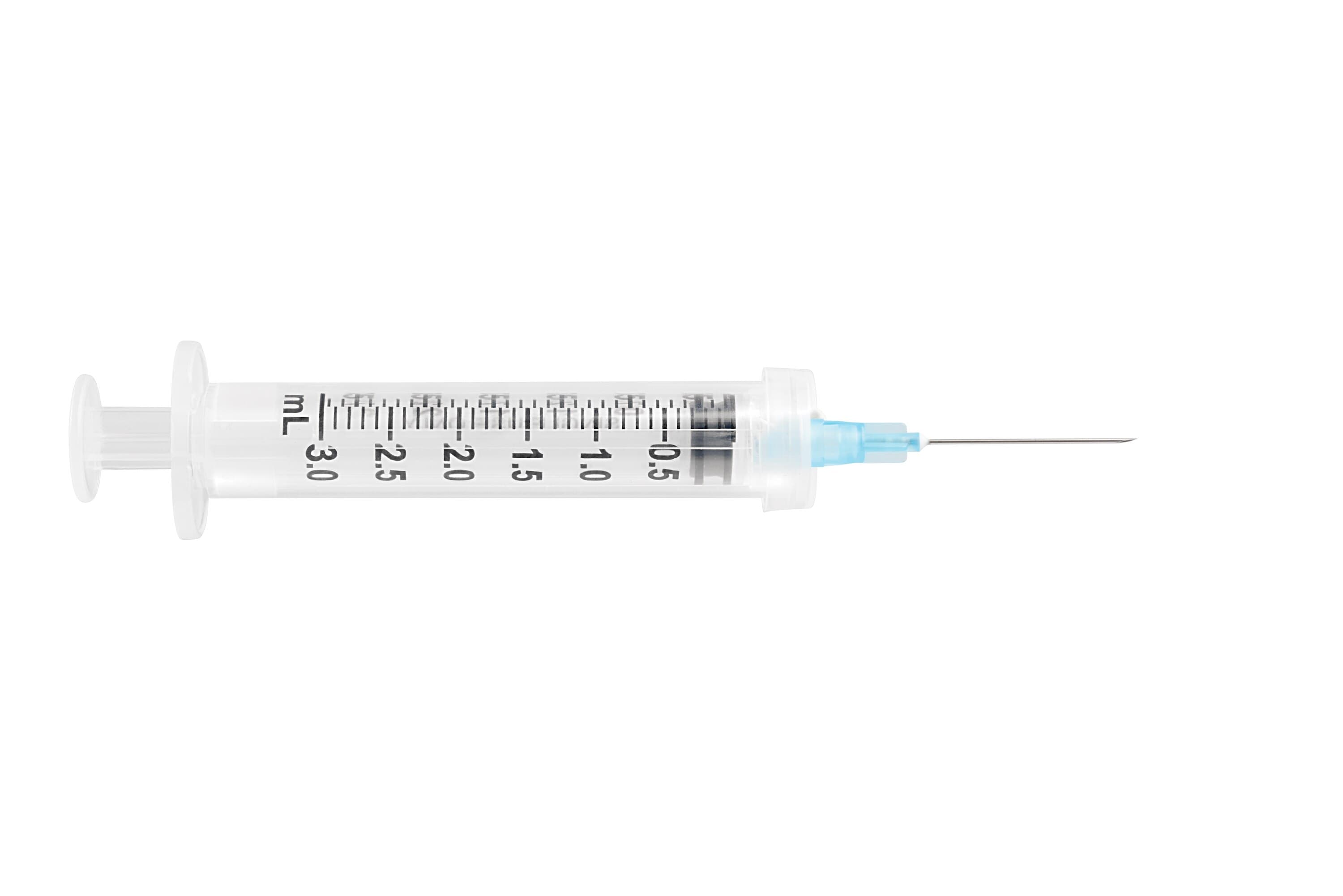 UltiCare Safety Syringe with Detachable Needle, 3mL, 23G x 1", Sterile, Blister Pack, 400/Case thumbnail 2