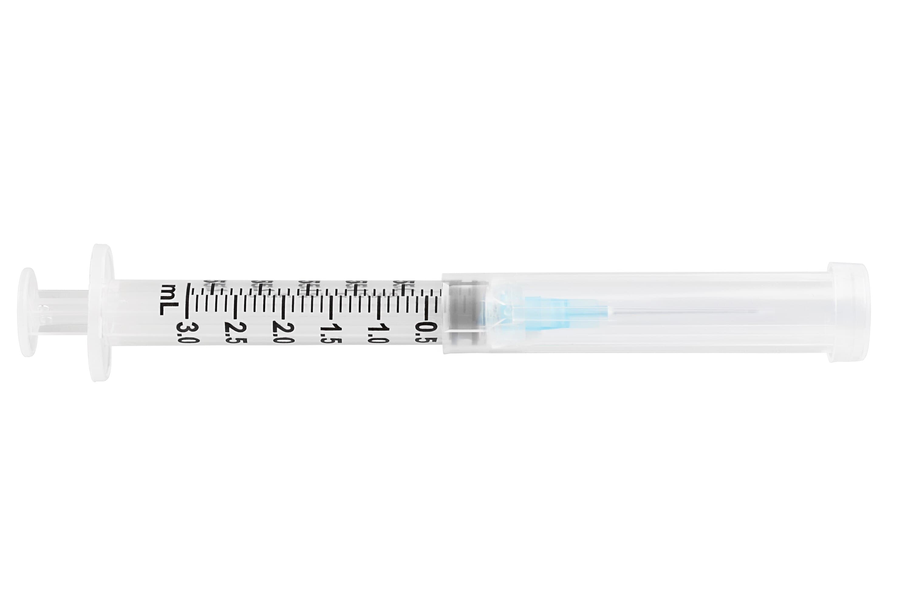 UltiCare Safety Syringe with Detachable Needle, 3mL, 23G x 1", Sterile, Blister Pack, 400/Case thumbnail 3