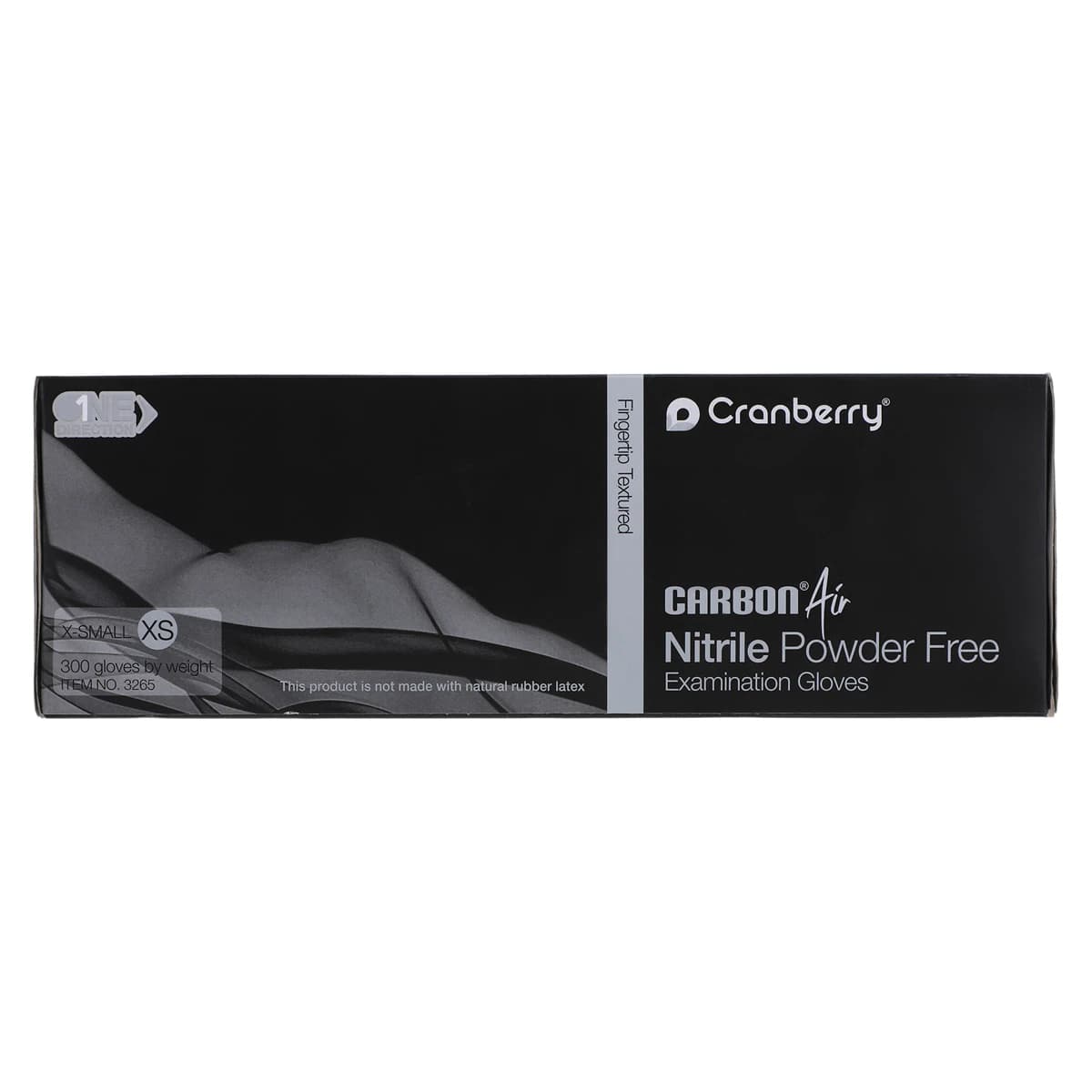 Carbon Air Nitrile Examination Gloves, Powder Free, Non-Sterile, X-Small, Black, 300/Box, CR3265 thumbnail 5