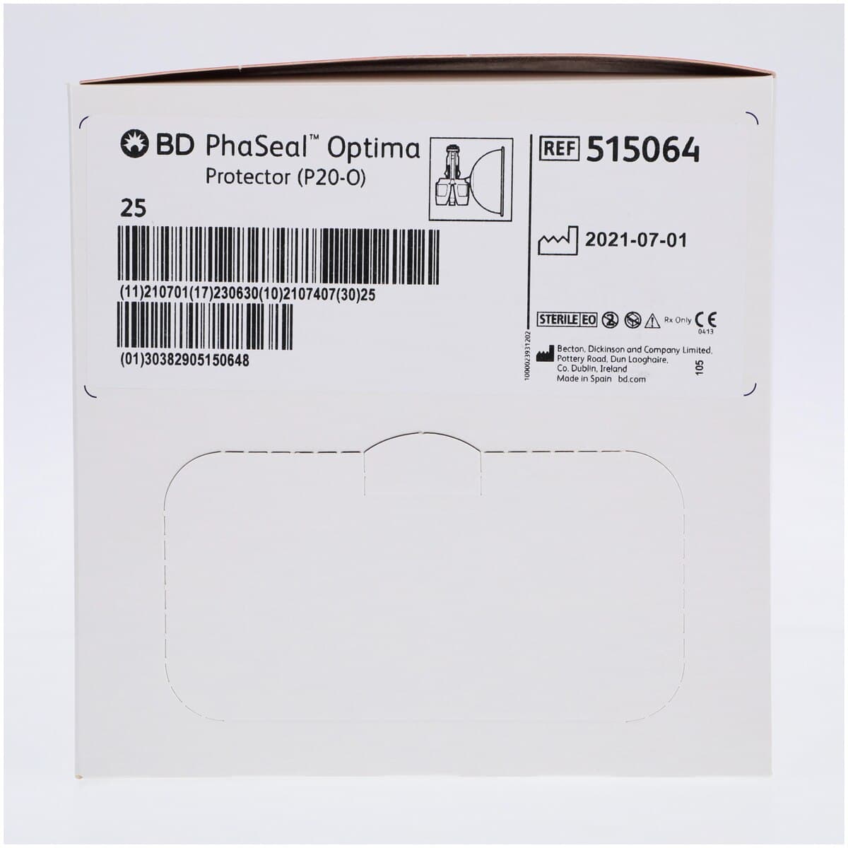 BD Optima Protector P20-O Closed Transfer System Protector, 25/Box thumbnail 7