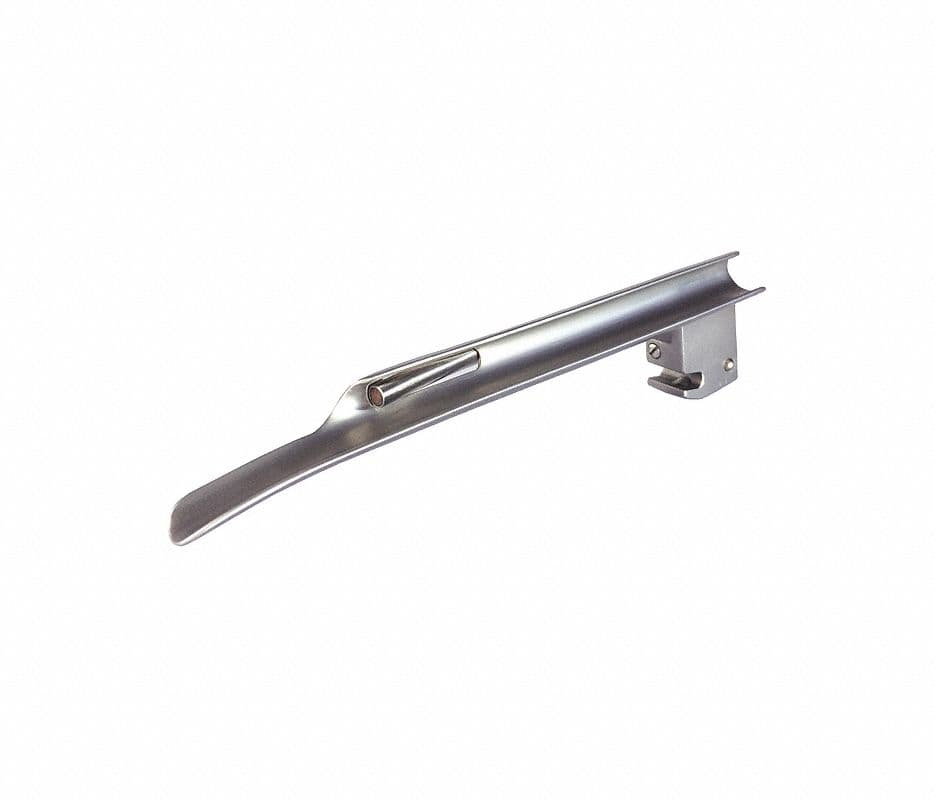 Miller Fiber Optic Laryngoscope Blade, Size 2 - Blade Laryng FO Miller - Image 1