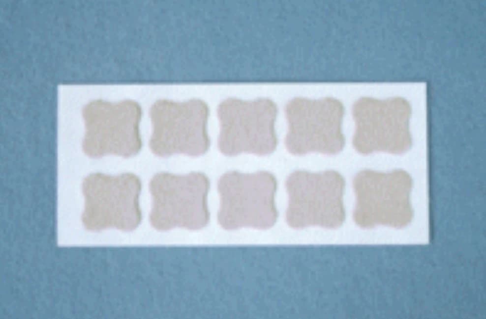 Coverlet Moleskin Adhesive, 0.8125" x 0.812" (Pack of 1) - Coverlet Moleskin Adhesive - Image 1
