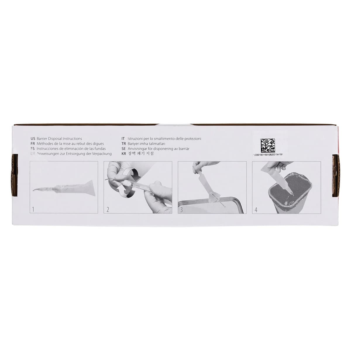 Sleeve-It Series 100 Syringe Barrier, Clear, 0.7mL-3mL, 300/Box thumbnail 6