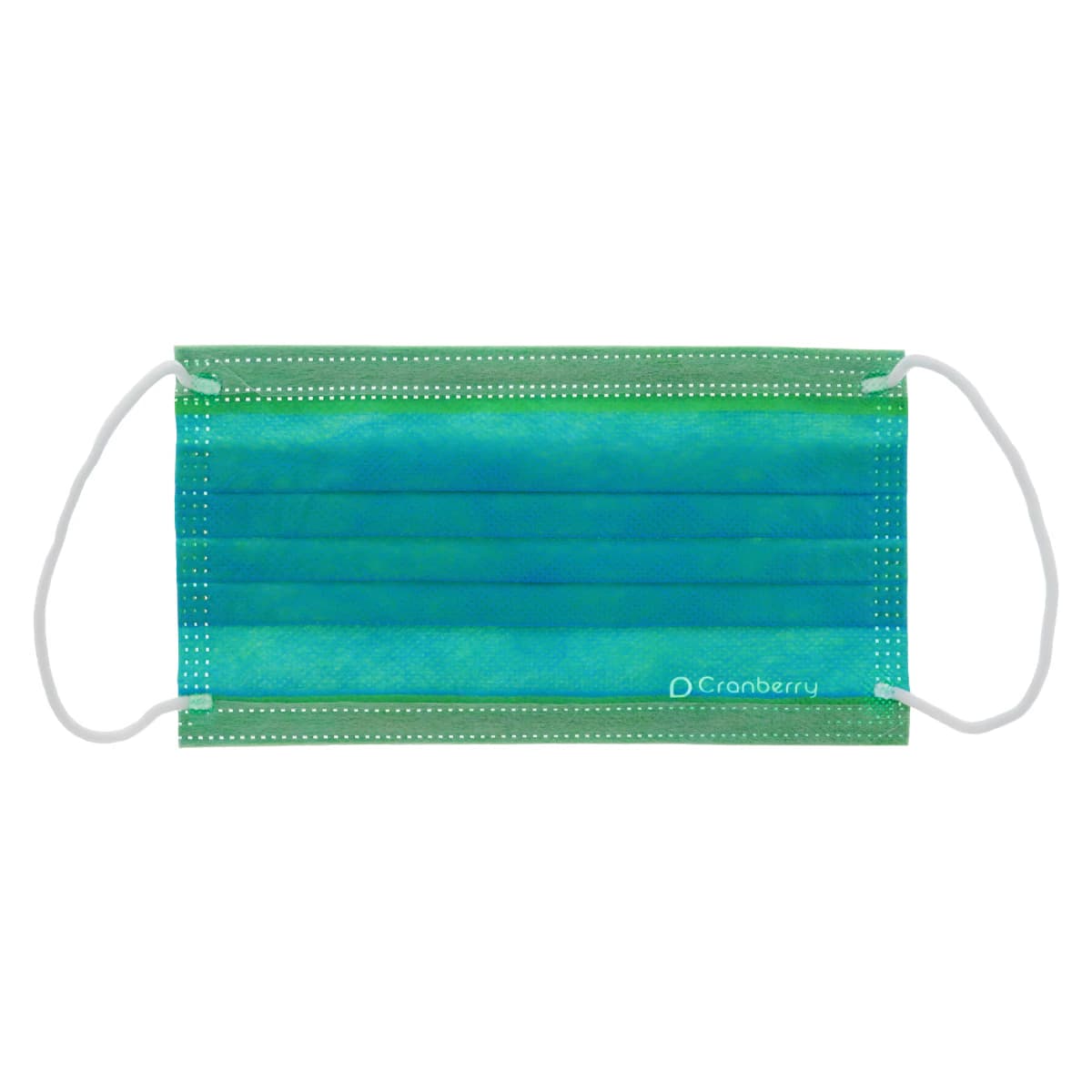 Cranberry Cosmo Procedure Face Mask, ASTM Level 3, 4-Ply, Earloop, Galactic Green, 50/Box, C2700GG thumbnail 5