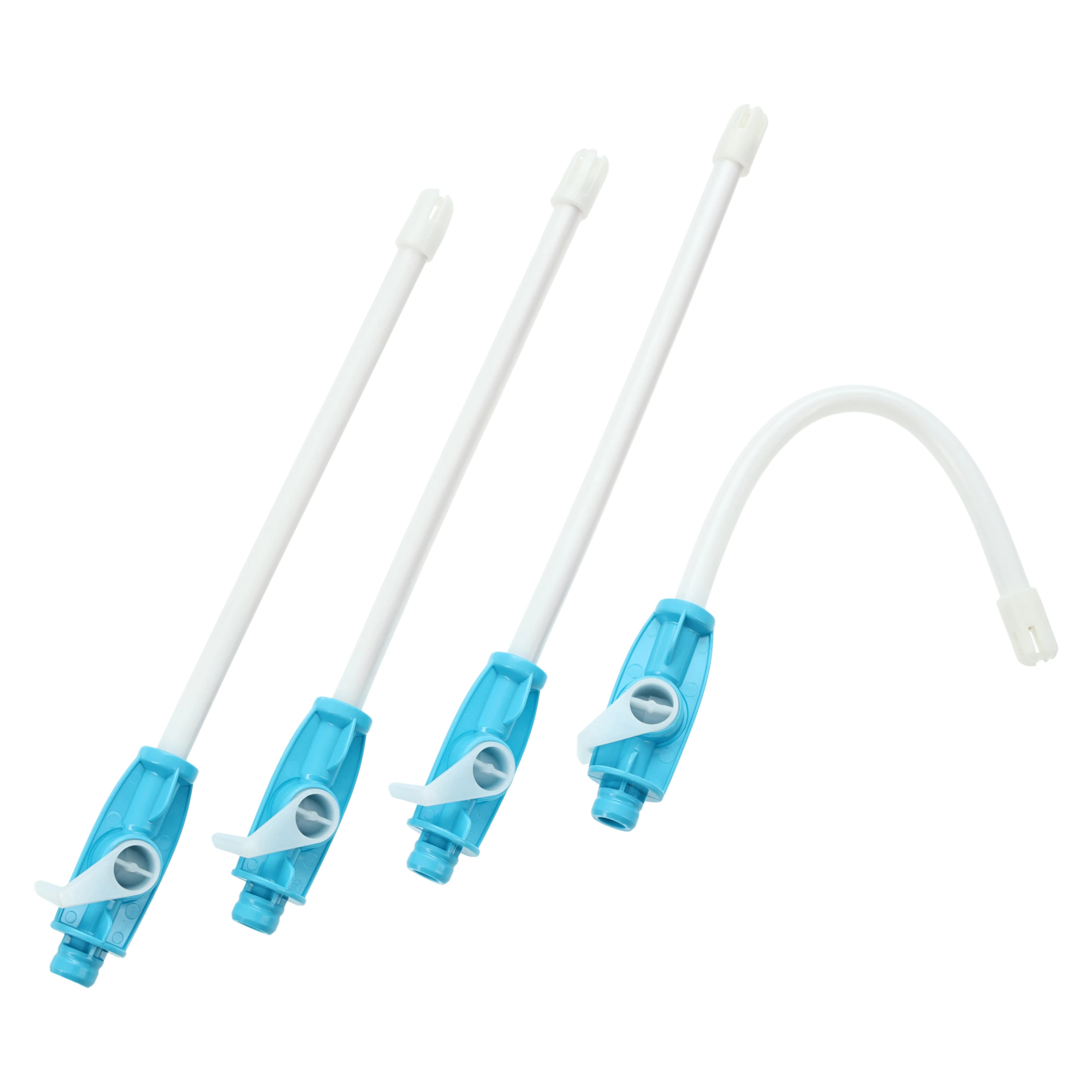 Dove SE Plus Saliva Ejectors with Valve, Disposable, White/Blue Tips, 100/Bag, AS2001-BL thumbnail 2