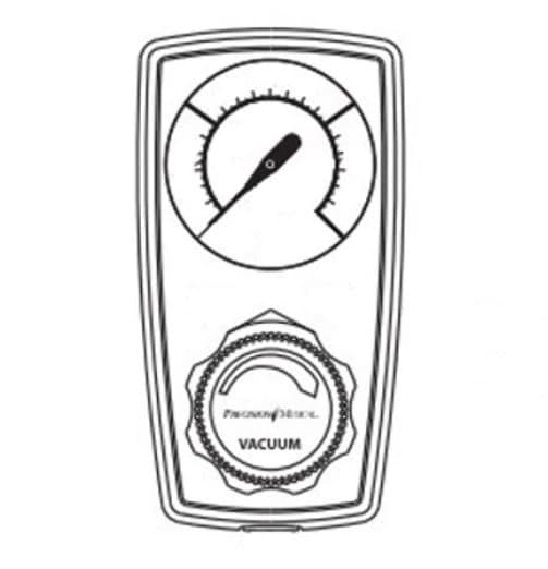 Precision Medical Suction Regulator, 3-Mode Continuous/Intermittent, Each - Regulator Suction Intermtt/Cnt - Image 1