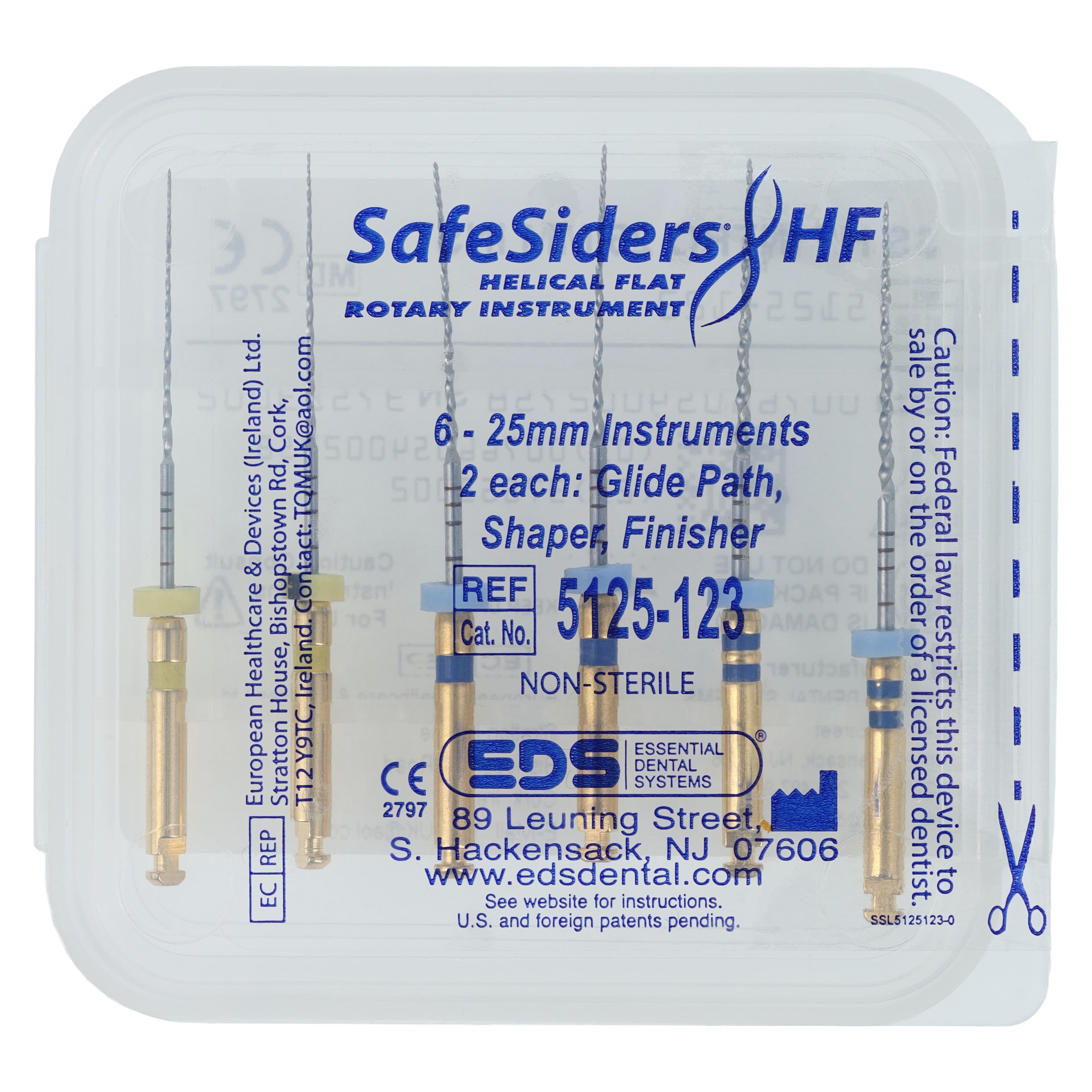 SafeSider HF Rotary Instruments, Assorted Intro Pack, 25mm, 6/Pack, 5125-123 thumbnail 3