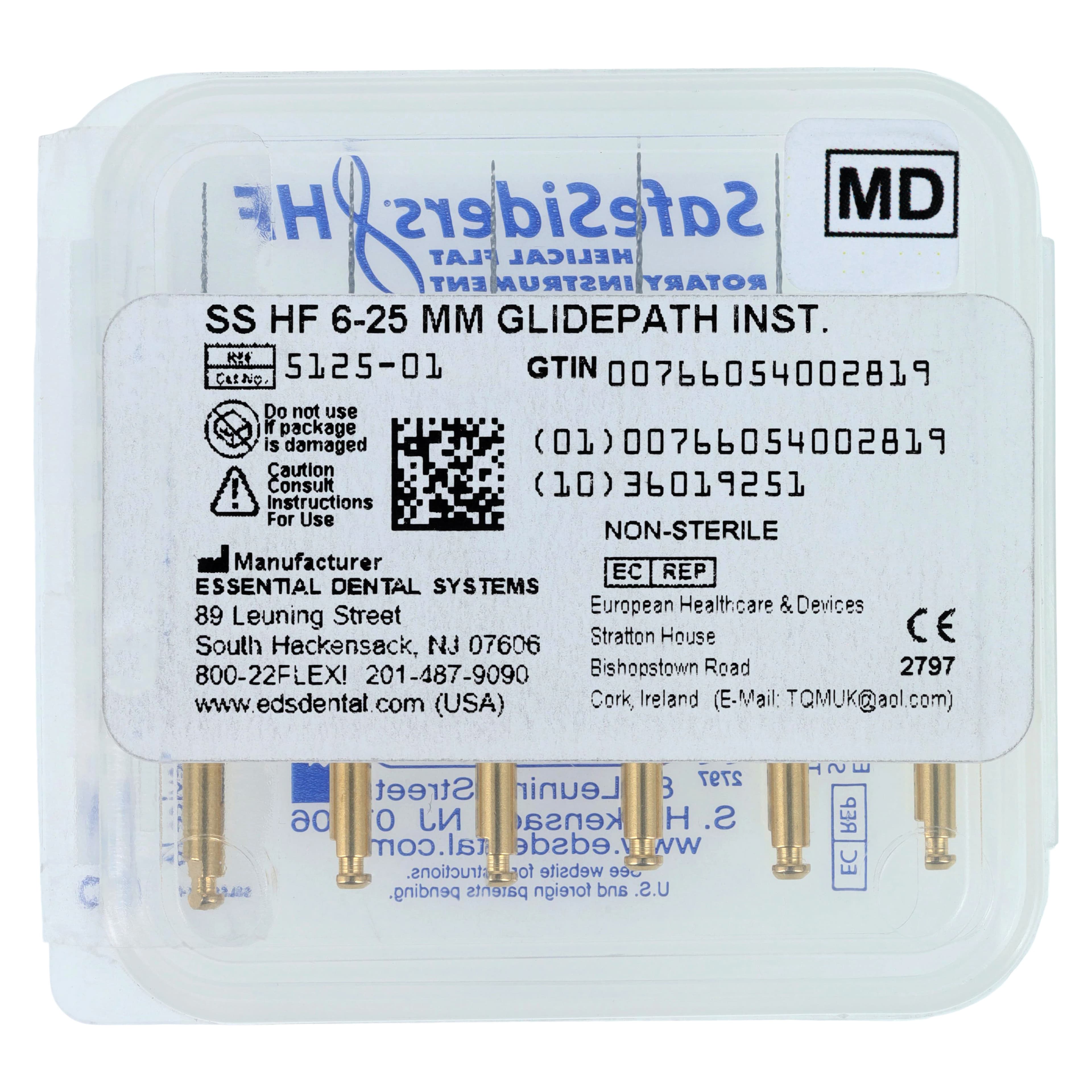 SafeSider HF Rotary Glidepath Instrument, 25 mm, #20/0.02, 6/Pk, 5125-01 thumbnail 2