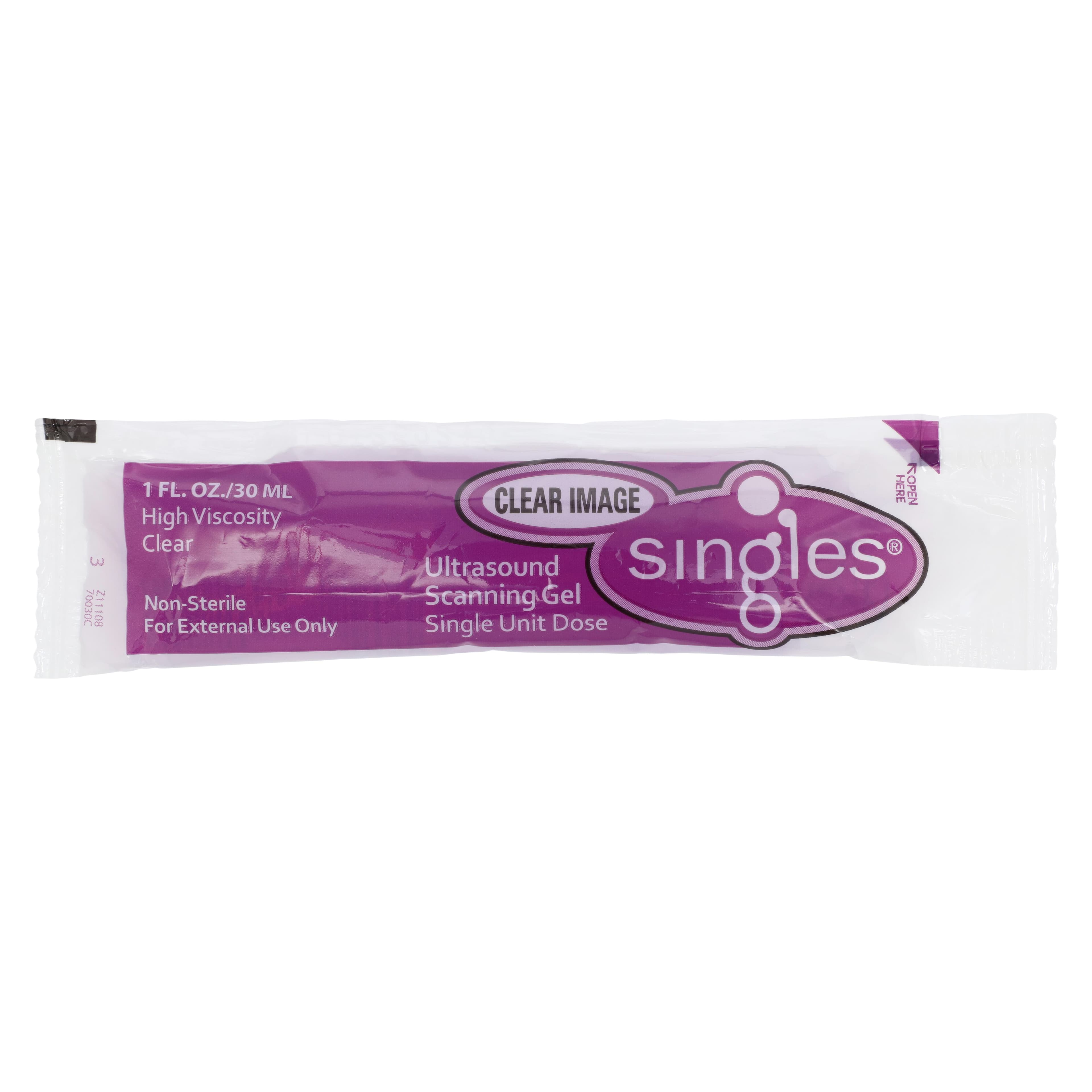 Clear Image Ultrasound Gel Packets, 400/Case thumbnail 2