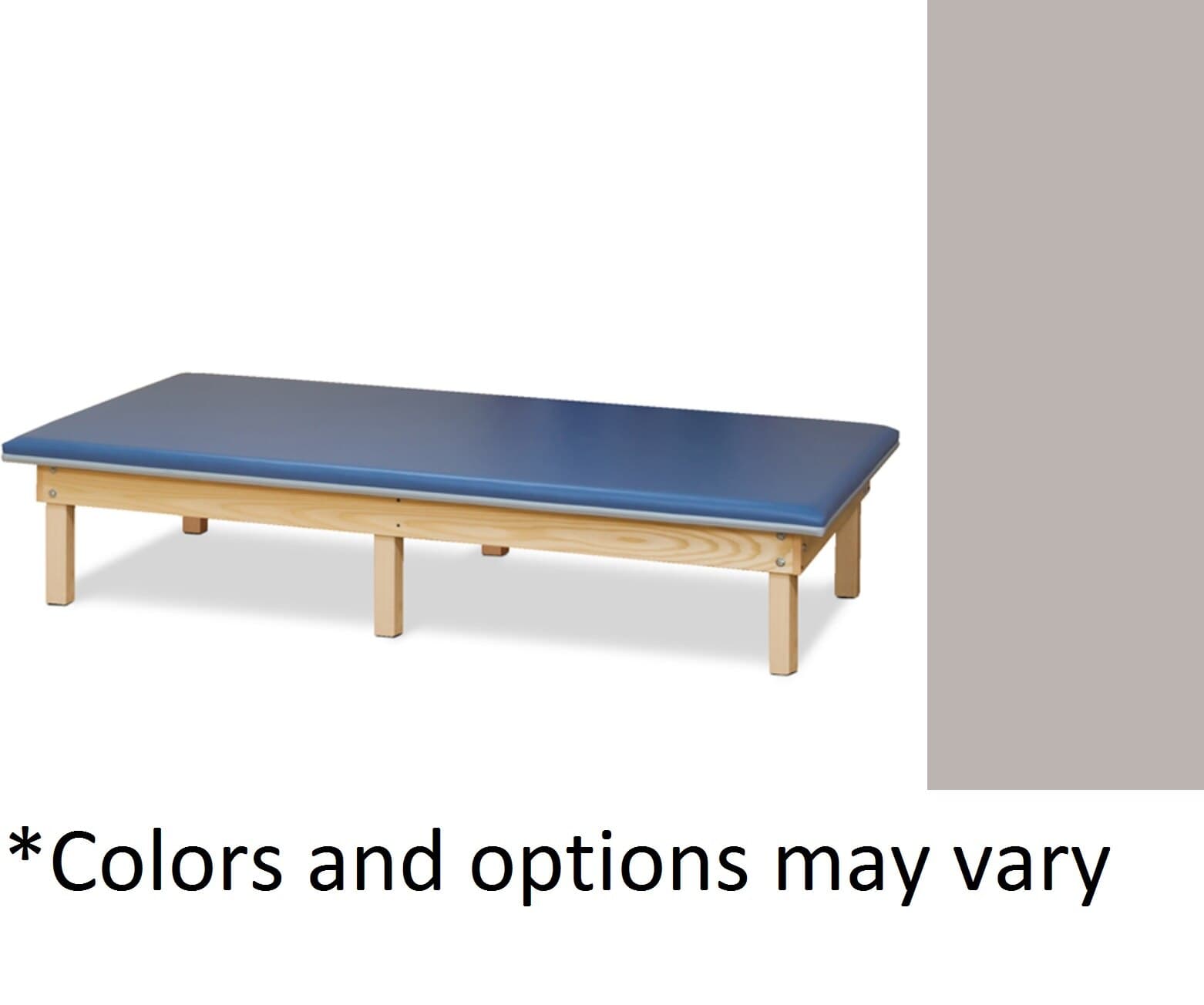 Clinton Industries Upholstered Platform Mat, 7' x 5' x 21", Country Mist, 700 lb Capacity - Platform Mat Uphlstrd 7x5'x21" - Image 1
