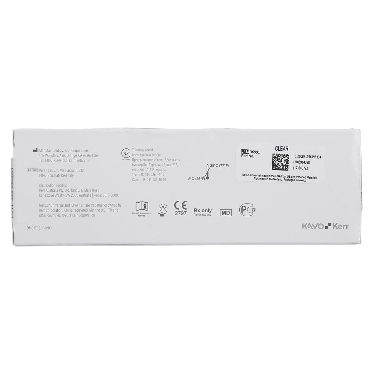 Kerr Nexus Universal Clear Refill Kit, 5g Syringes, 2-Pack, #36991 thumbnail 4
