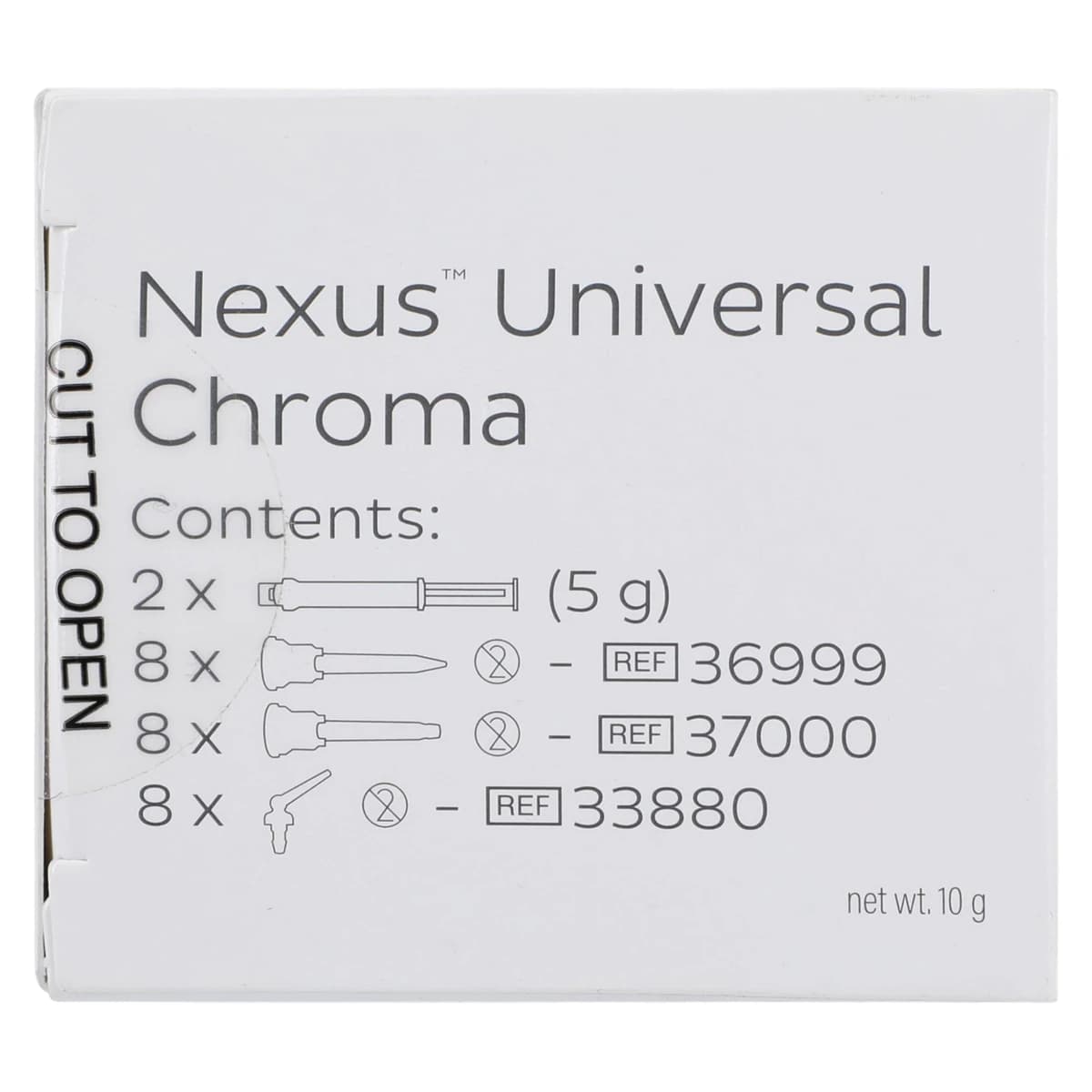 Kerr Nexus Universal Clear with Chroma Refill Kit, 2 x 5g Double Syringes, #36992 thumbnail 5