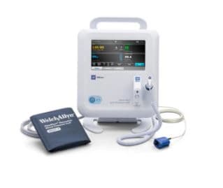 Welch Spot Vital Signs 4400 BP Monitor with Nonin SpO2, Touchscreen, Lithium-Ion Battery, Portable - Spot Vs 4400 Bp Nonin Spo2 Sur - Image 1