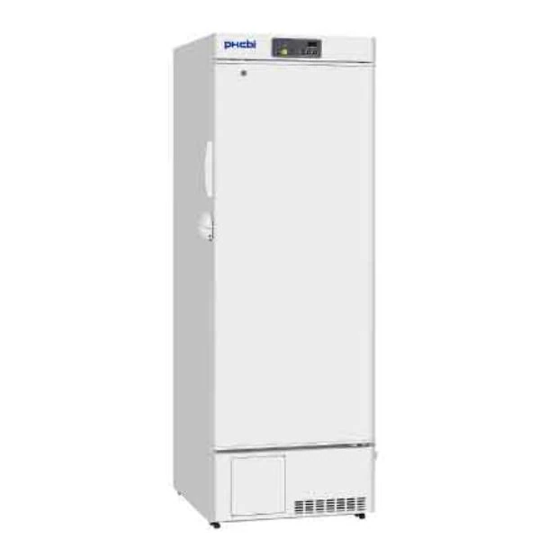 PHC Corp Lab Freezer, Upright, 13 Cu Ft, Right Hinge, -20 to -30C, Manual Defrost - Lab Frzr Upright 13 Cu Ft - Image 1