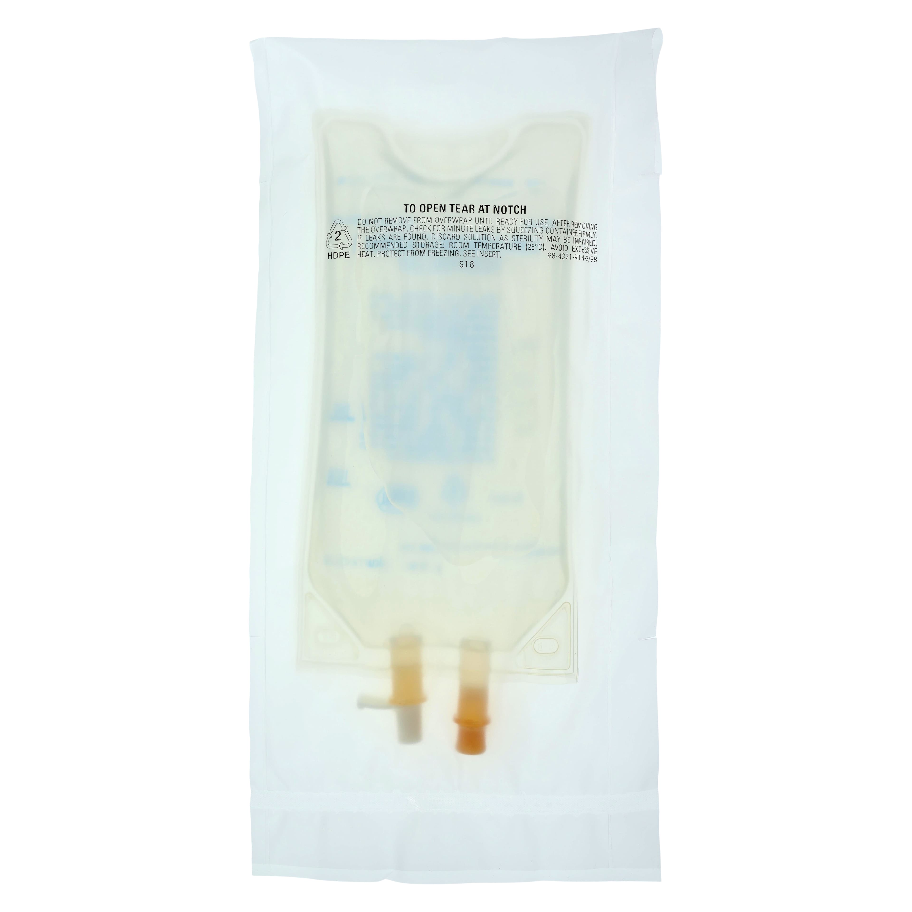 Sodium Chloride 0.9% Injection Bag, 150 mL, DEHP-Free, 32/Case thumbnail 2
