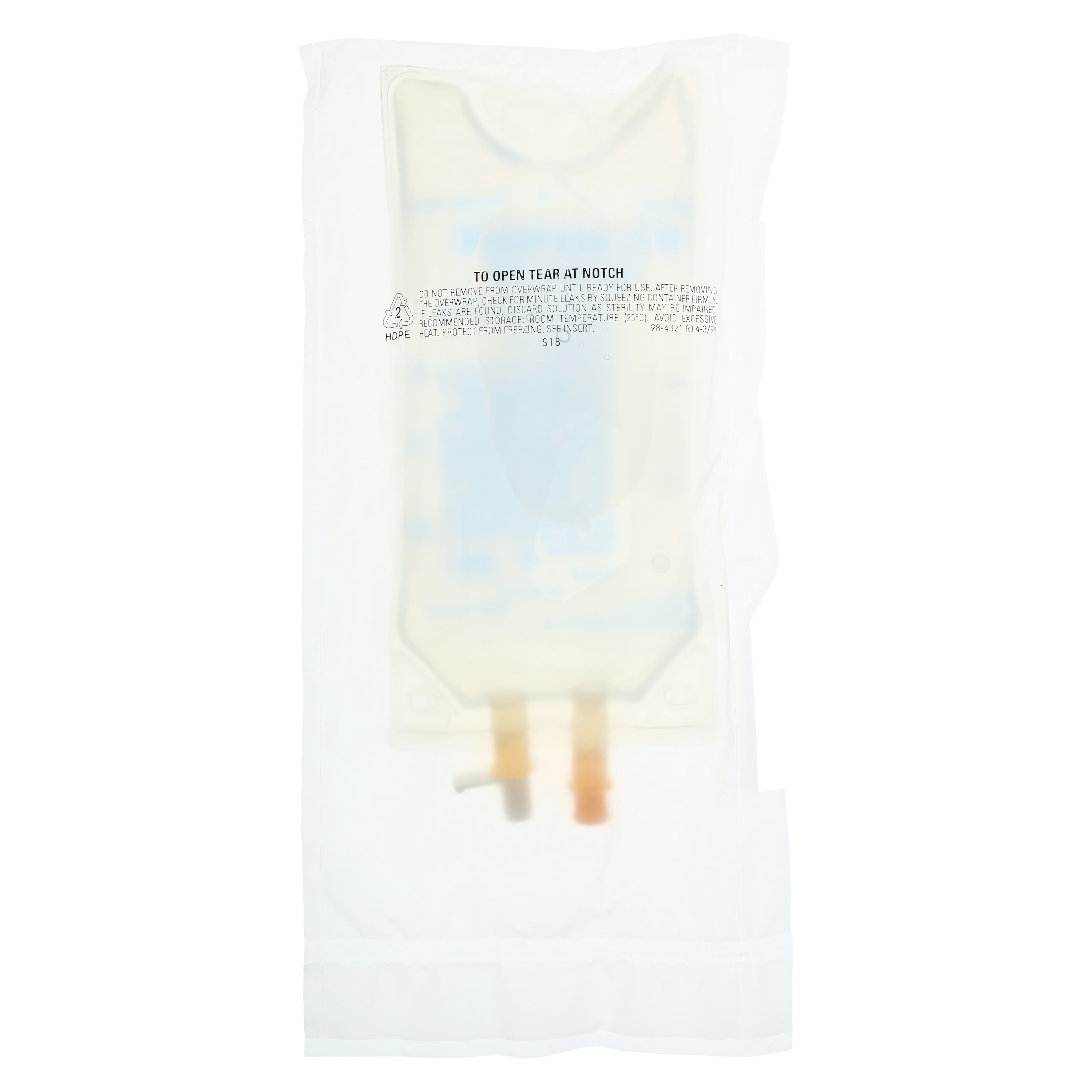 Dextrose 5% in Water Injectable Solution, 250 mL Bag, DEHP-Free, 24/Case thumbnail 2