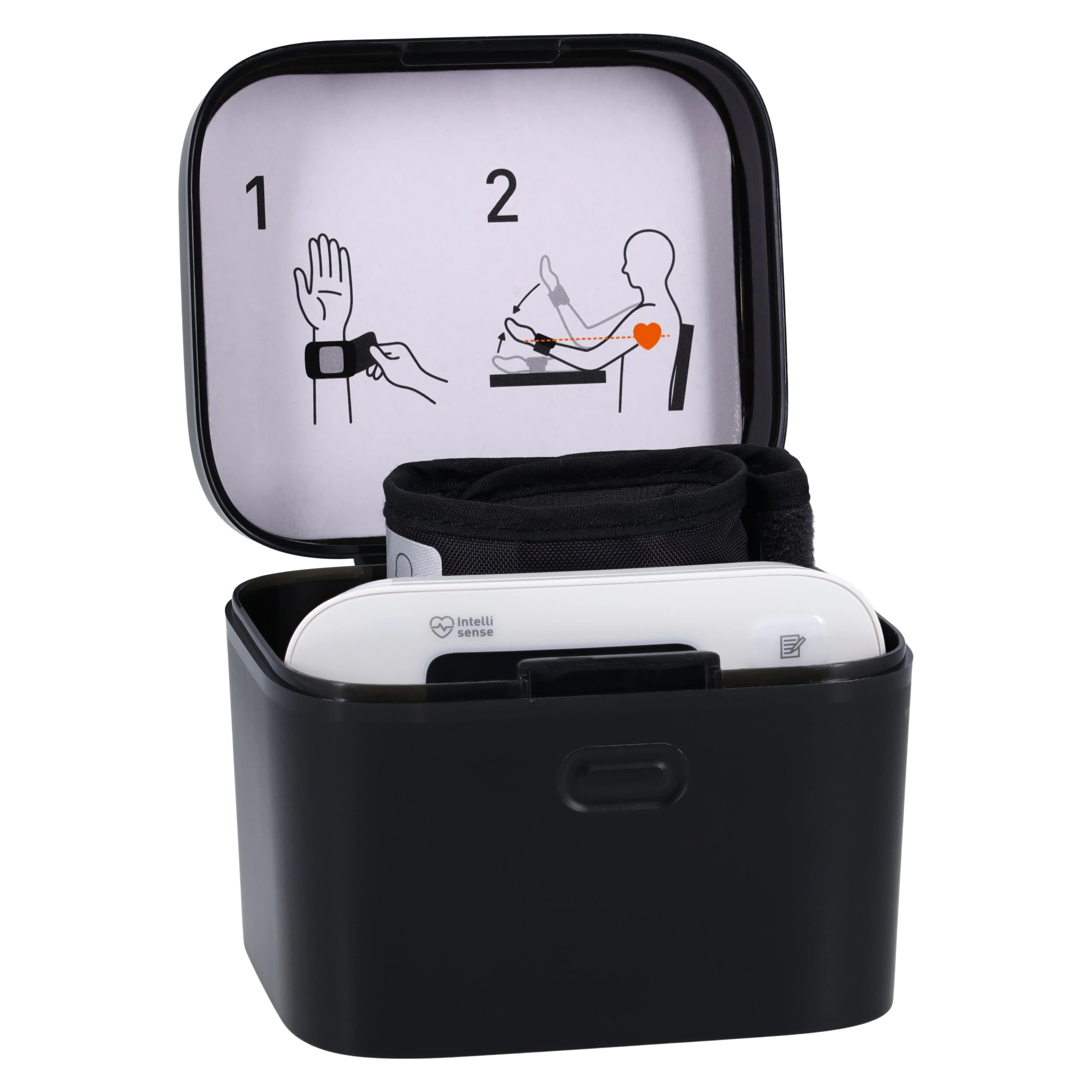 Omron 3 Series Wrist Blood Pressure Monitor (BP6100), One-Touch Operation, Stores 60 Readings, Fits Wrists 5.3"-8.5", Includes Storage Case thumbnail 5