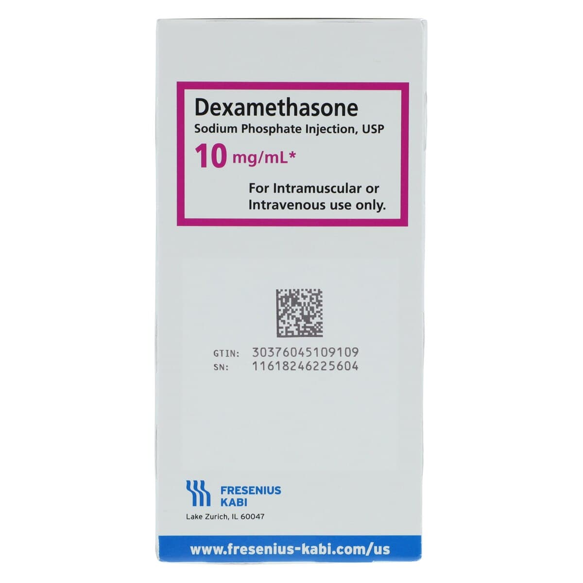 Dexamethasone Sodium Phosphate Injection, 10 mg/mL, 1 mL Prefilled Syringe, 24/Package thumbnail 4