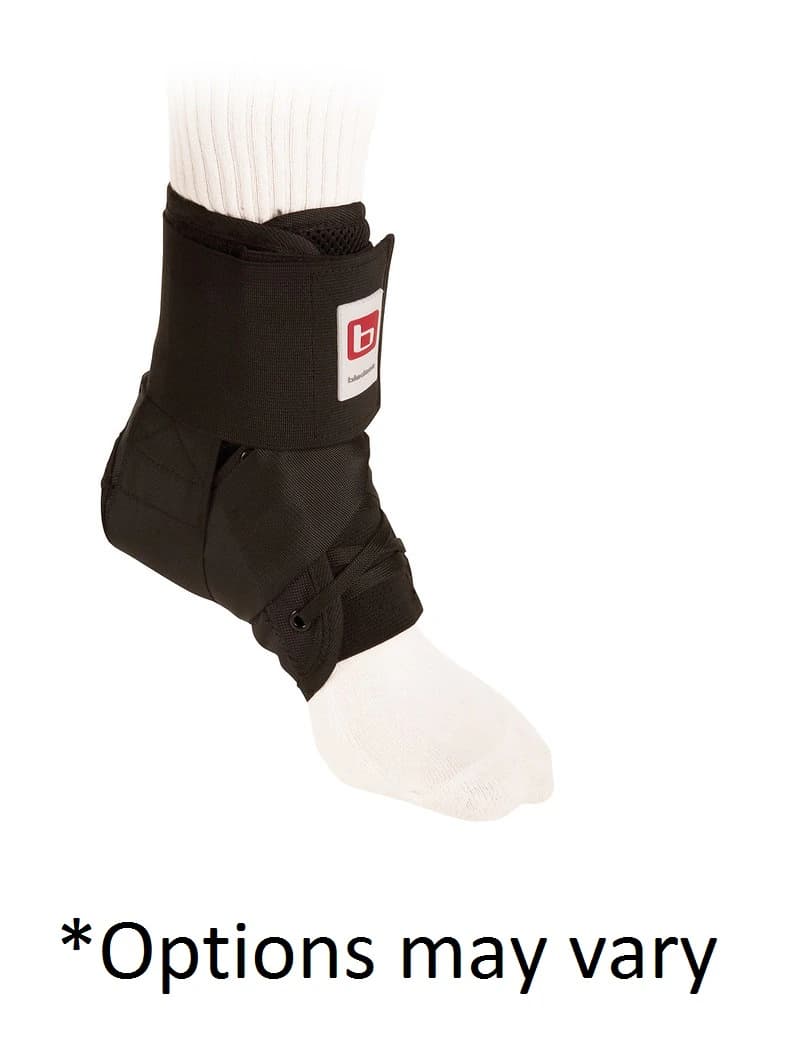 Breg Wraptor Ankle Stabilizer, Small, Neoprene/Sharkskin, Men's 8-9 / Women's 9-10 - Stabilizer Ankle Sm f/Svn Sprn - Image 1