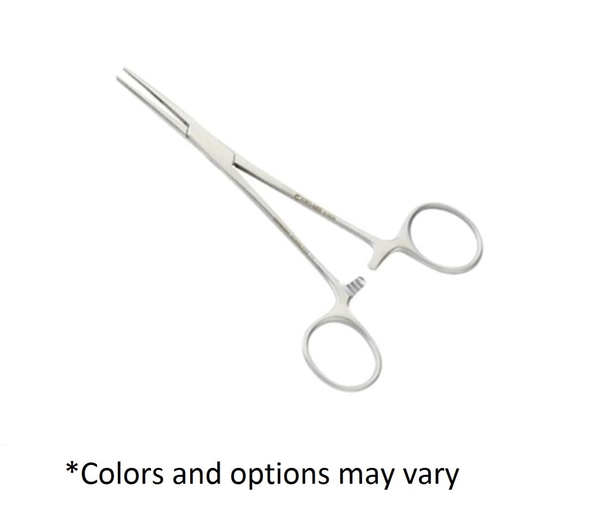 Euro-Med Kelly Hemostatic Forceps, 5.5" Straight, Stainless Steel, Each - Forceps Hemostatic Straight - Image 1