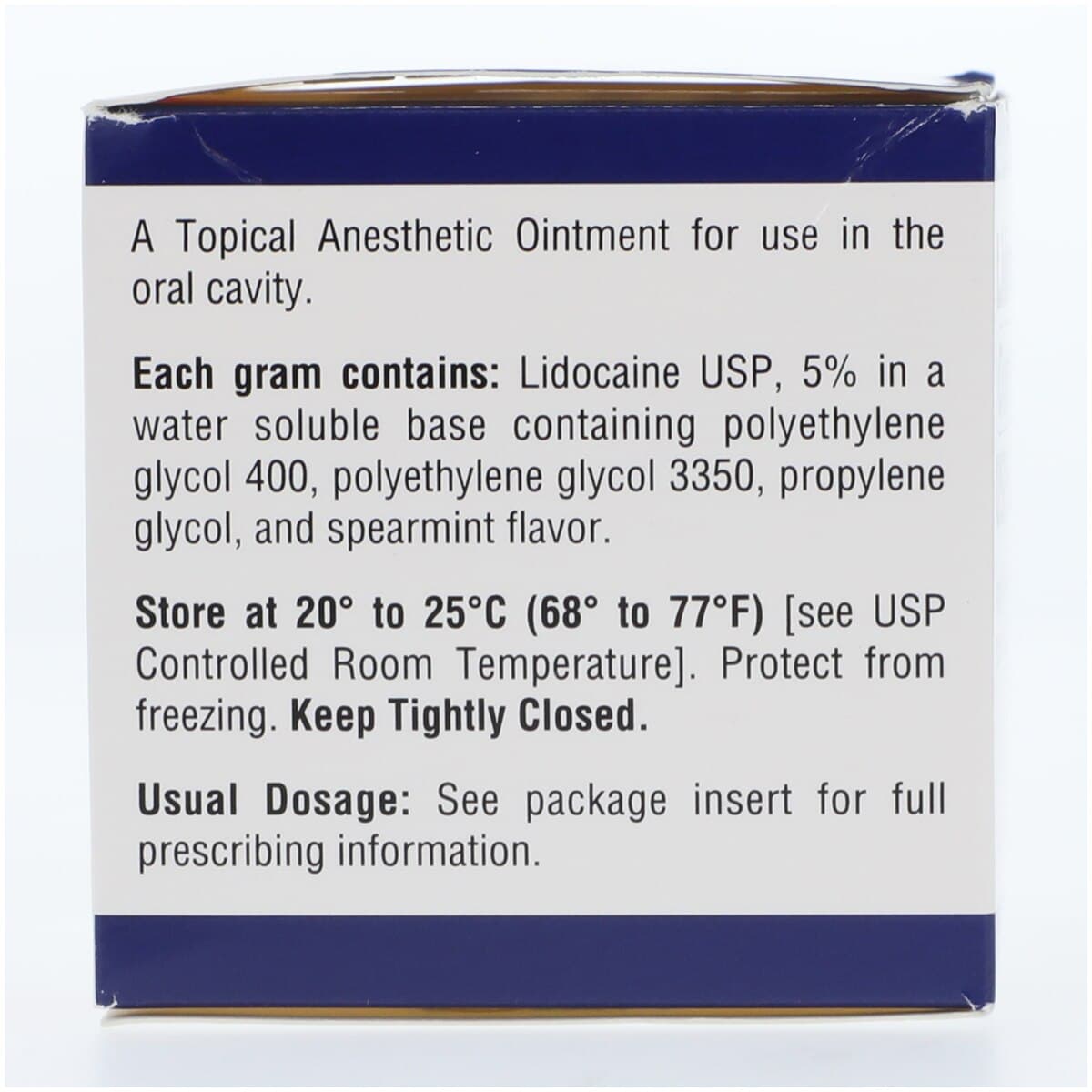 Lidocaine Topical Ointment 5%, 50g Jar thumbnail 2
