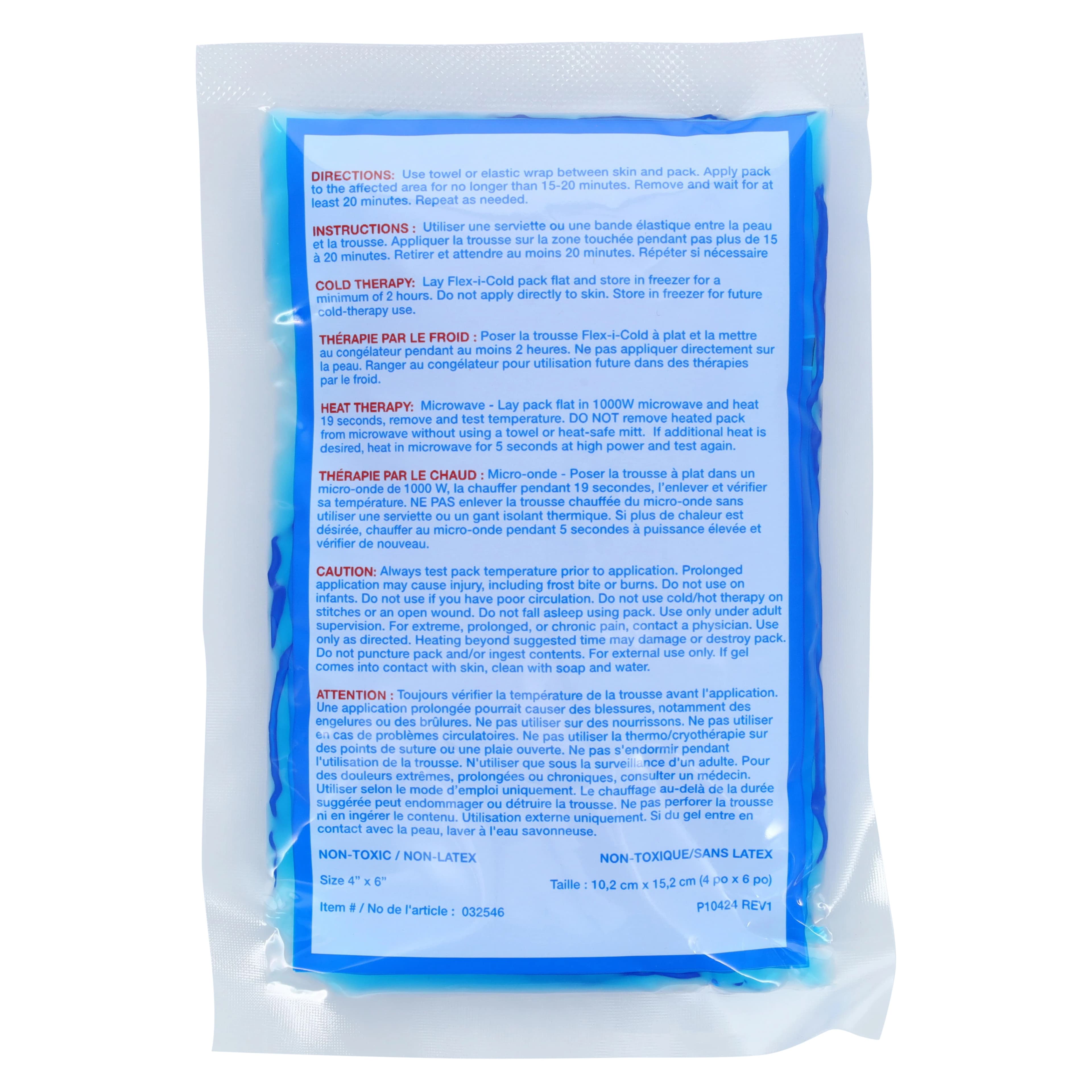 Flex-I-Cold Hot/Cold Gel Pack, 4x6 inches thumbnail 3
