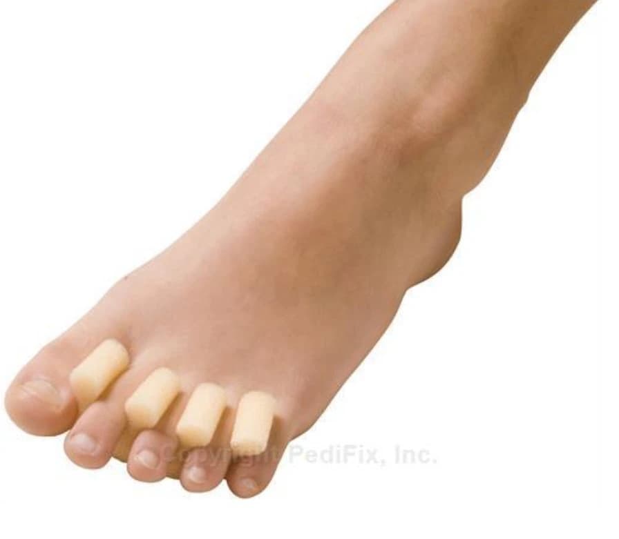 Pedifix 4-in-1 Toe Cushion Foam, Extra Soft, Disposable, Cut-To-Size, 1 Pair - Cushion Toe 4-in-1 Foam - Image 1