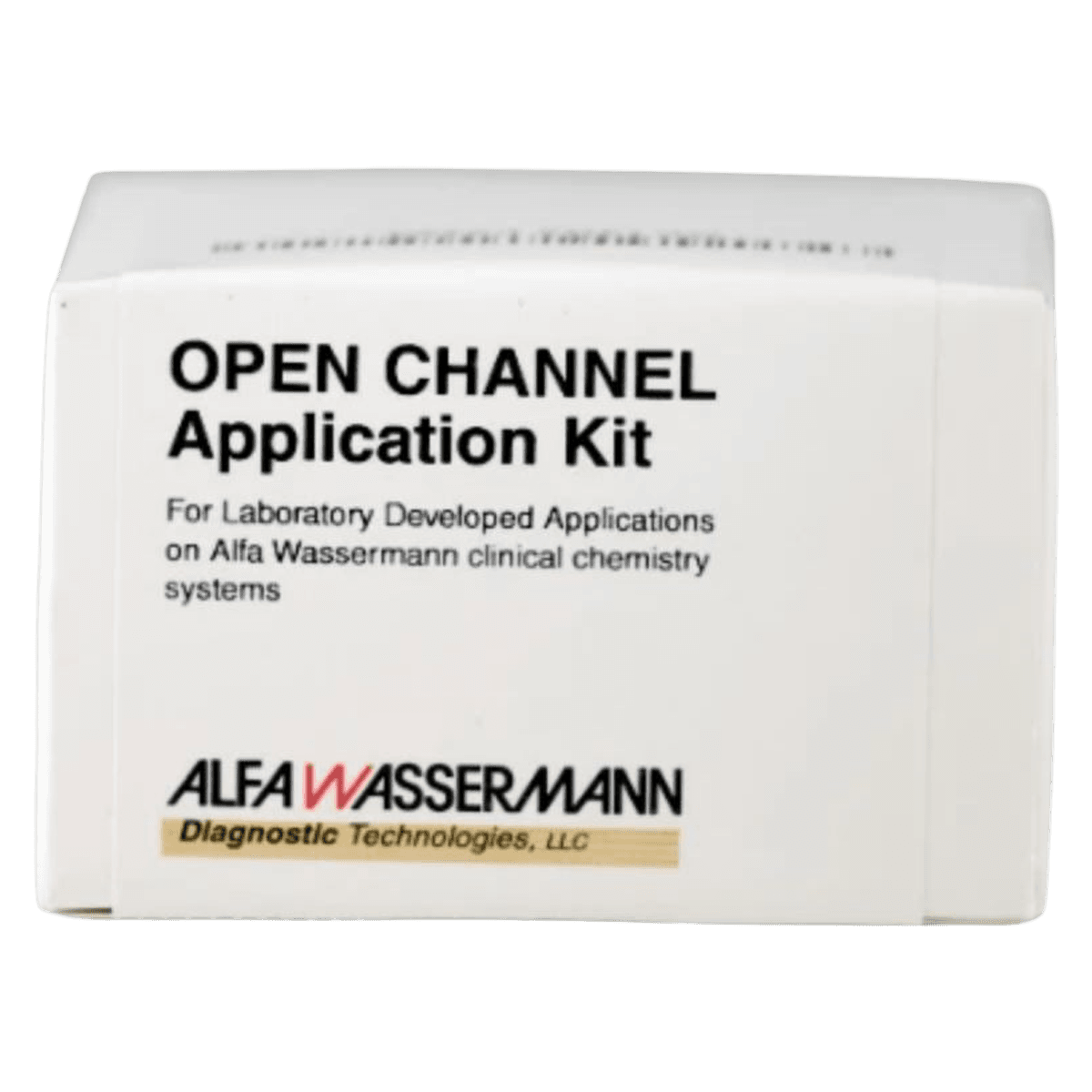 Alfa Wassermann Bottle Open Channel 8/Reagent 1, 01KT0J093QKJHMXY65Q7P2BMEA - Bottle Open Channel 8/Rgent1 - Image 1