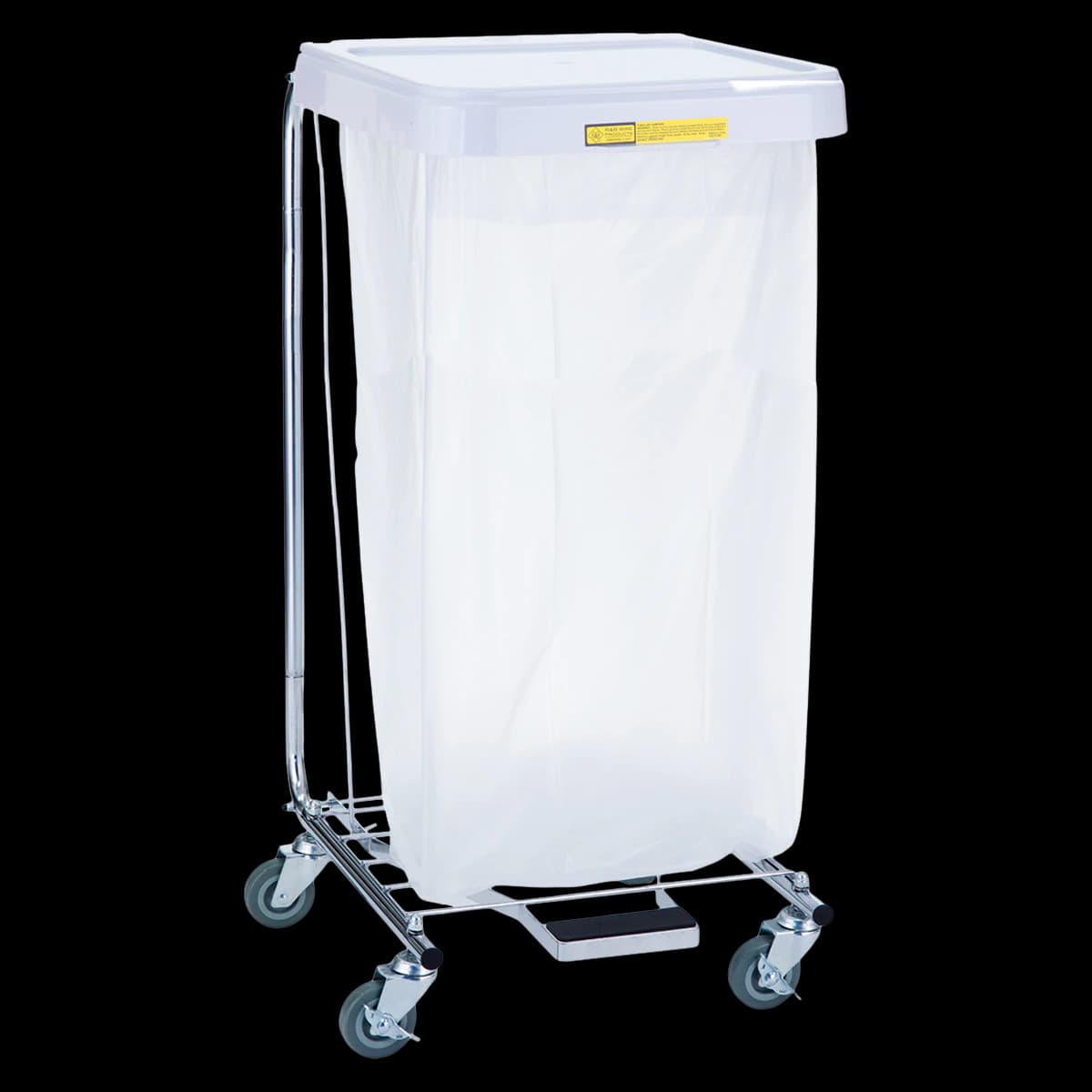 R&B Wire Products Medical Hamper, 20 x 17.75 x 35" - Hamper Medical 35" - Image 1