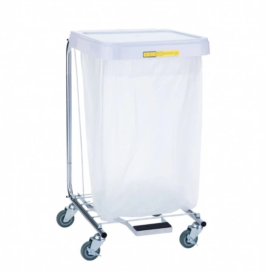 R&B Wire Products Medical Hamper, 20" W x 17.75" D x 32" H - Hamper Medical 32" - Image 1