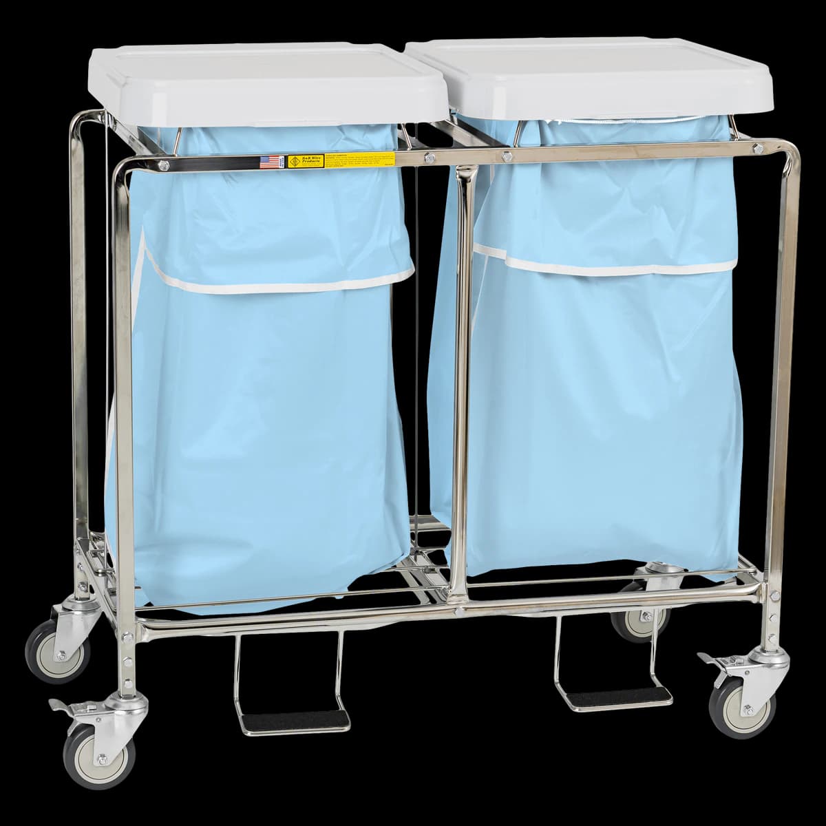 Double Leakproof Hamper Stand by R&B Wire Products Inc - Double Leakproof Hamper Stand - Image 1