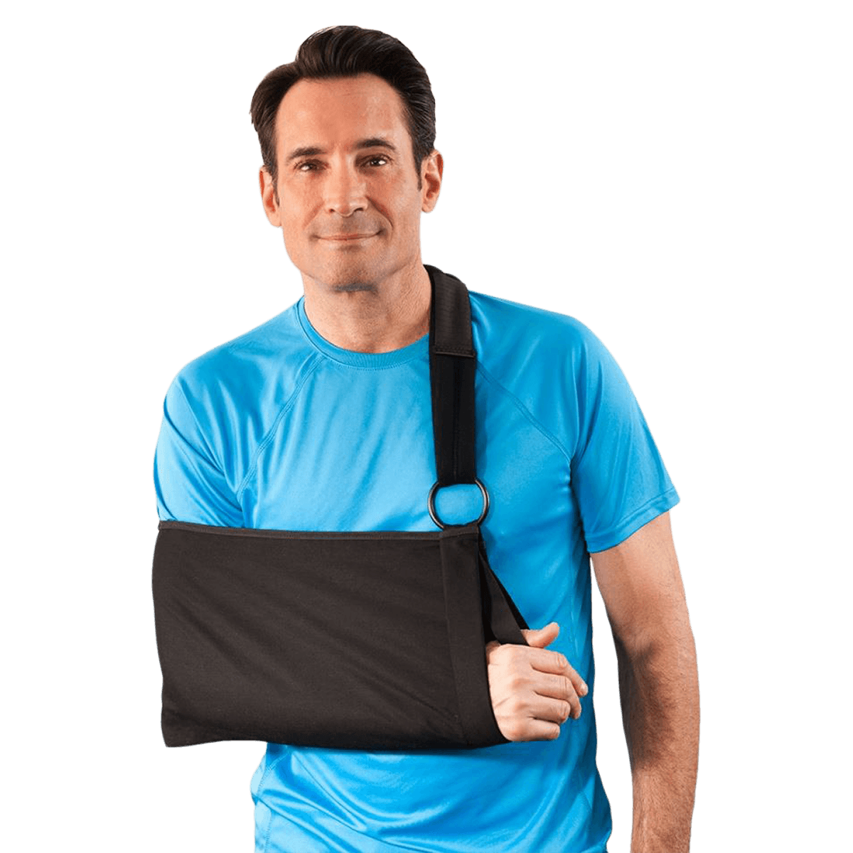 Breg Universal Deluxe Shoulder Sling, Cotton, One Size, 18.5 x 9.5 in - Sling Shoulder Univ Deluxe - Image 1