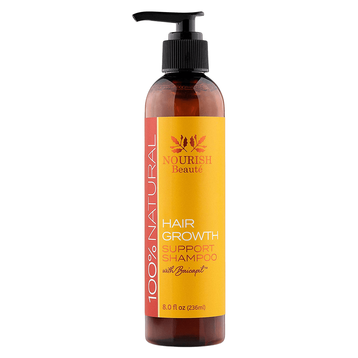 Nourish Beaute Hair Growth Shampoo, 8 oz/Bottle - Nourish Beaute Shampoo - Image 1