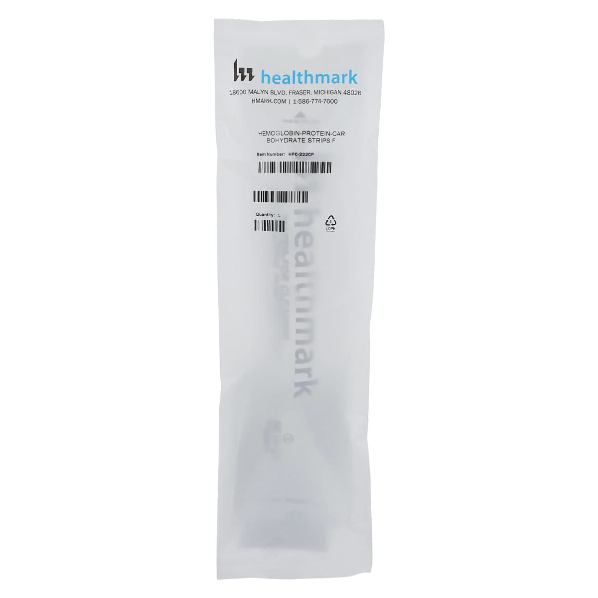 Healthmark ChannelCheck 3-in-1 Residual Soil Test Kit, 50 Tests/Box - ChannelCheck Convenience Pack - Image 1