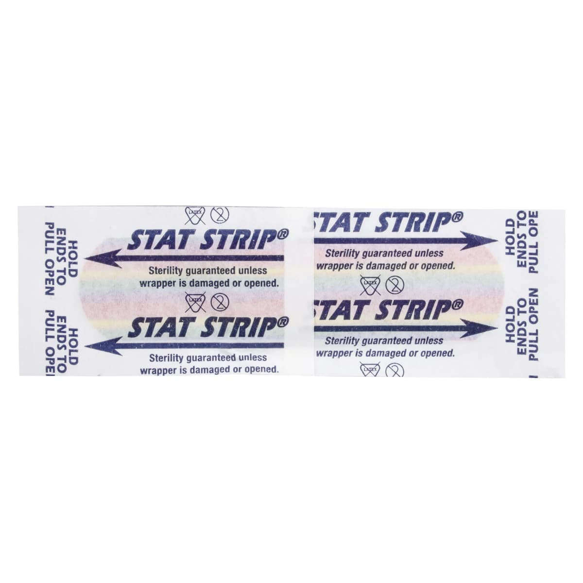 Dukal Stat Strip Adhesive Bandage, Plastic, 3/4" x 3", Play-Doh Color, Sterile, 100/Box thumbnail 3