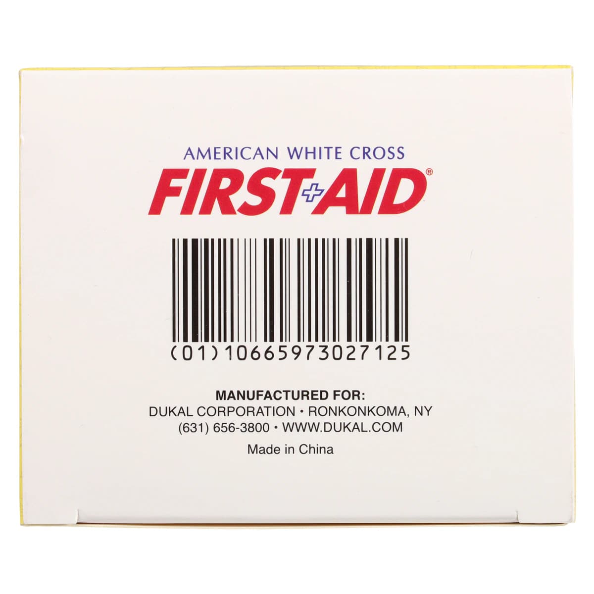 American White Cross Adhesive Bandage, Plastic, 3/4" x 3", Sterile, 100/Box thumbnail 7