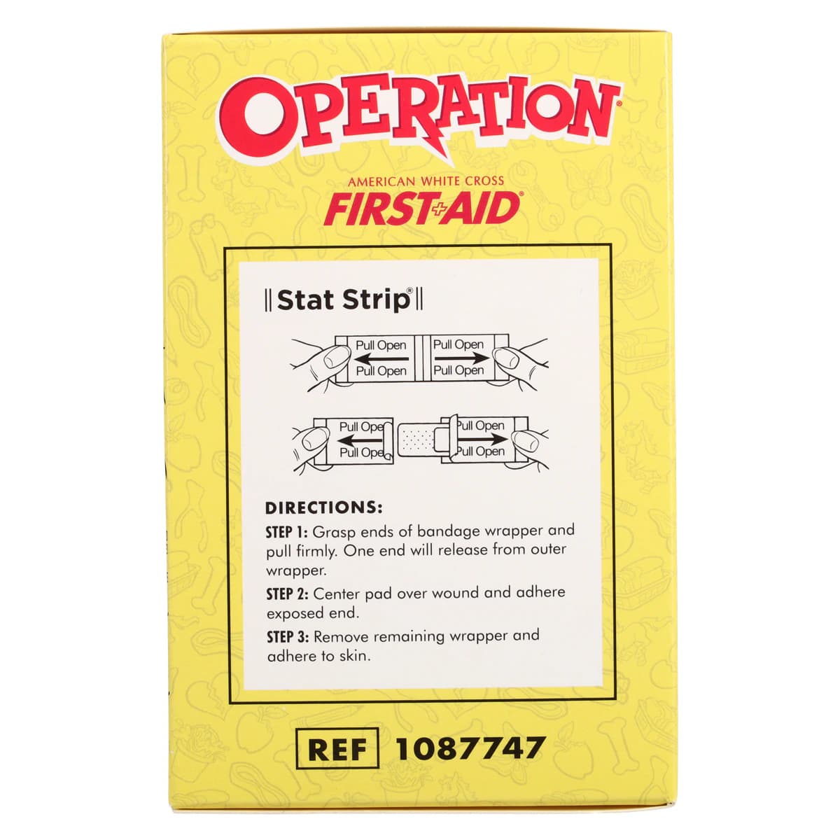 American White Cross Adhesive Bandage, Plastic, 3/4" x 3", Sterile, 100/Box thumbnail 6
