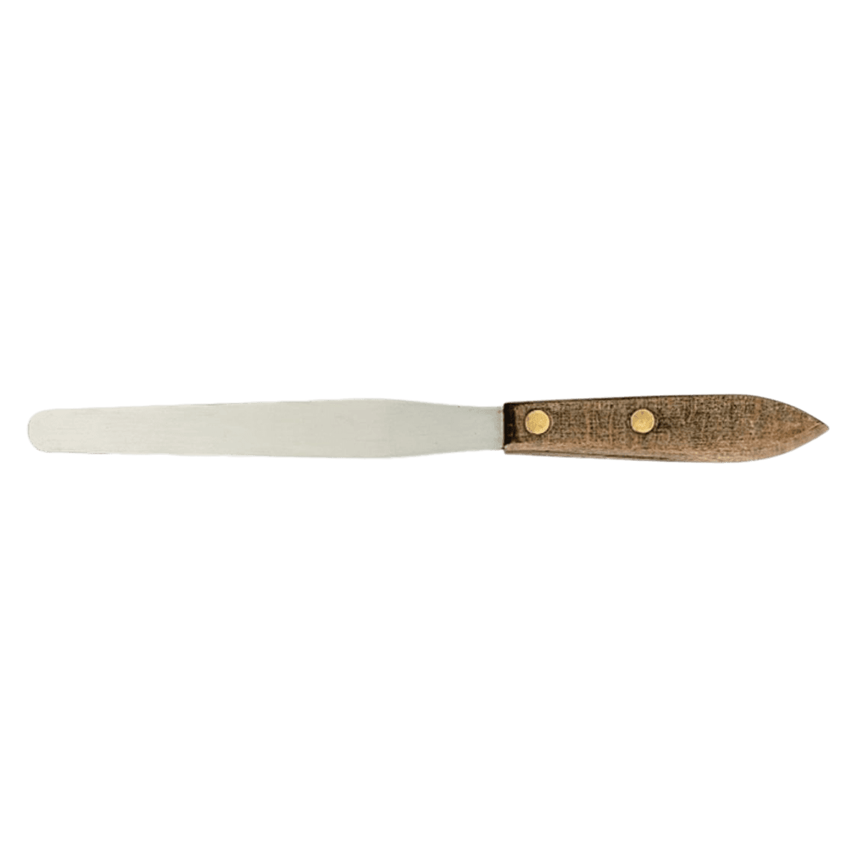 Apothecary Products Tapered Stainless Steel Spatula, 4-3/4" - Spatula Tapered Stlss Stl - Image 1