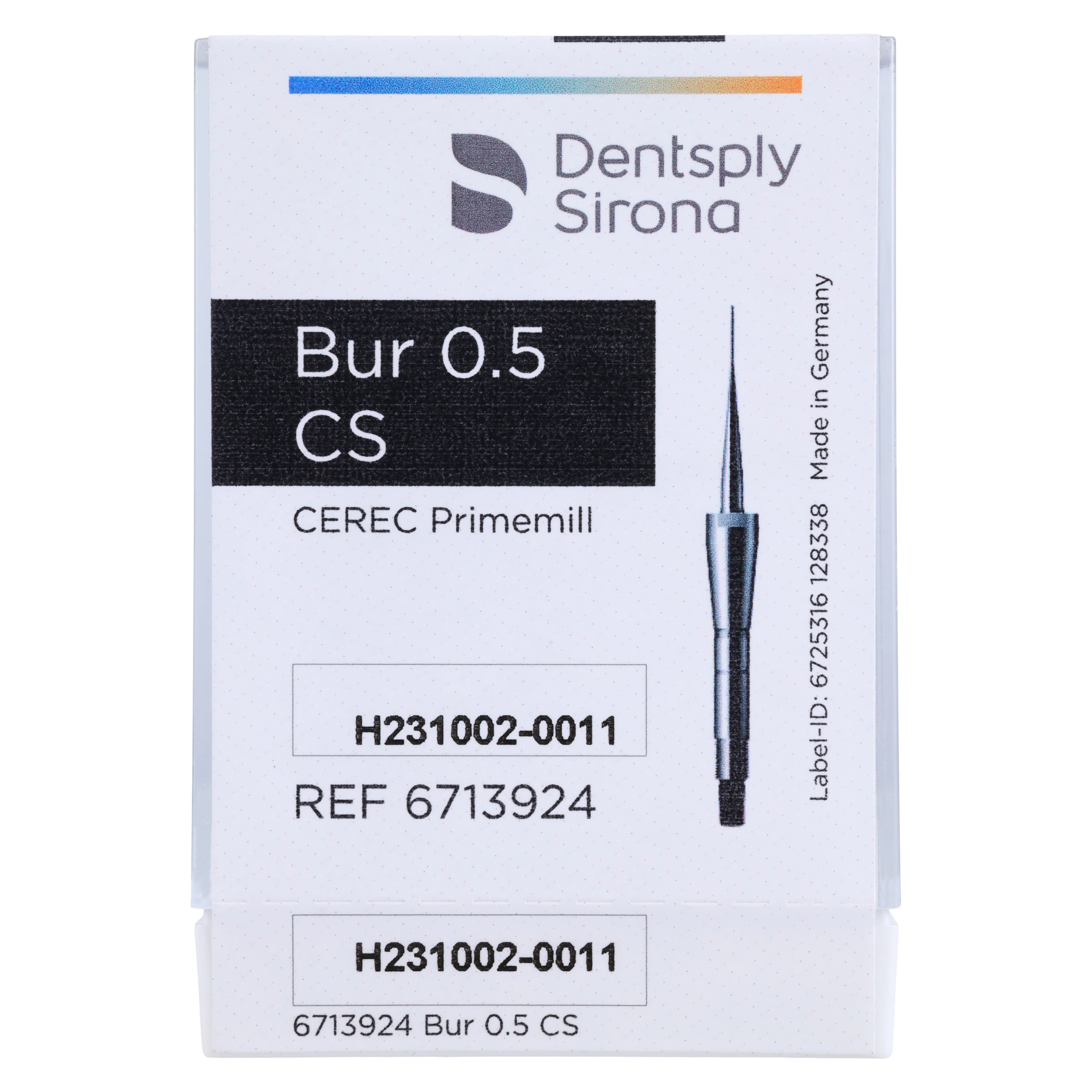CEREC Primemill Milling Bur, 0.5 CS, 3/Pkg thumbnail 5
