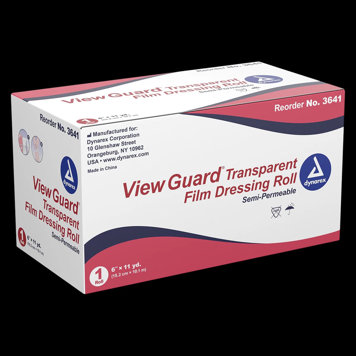 ViewGuard Transparent Film Roll, 11 Yards x 6 Inches - ViewGuard Transparnt Film Roll - Image 1