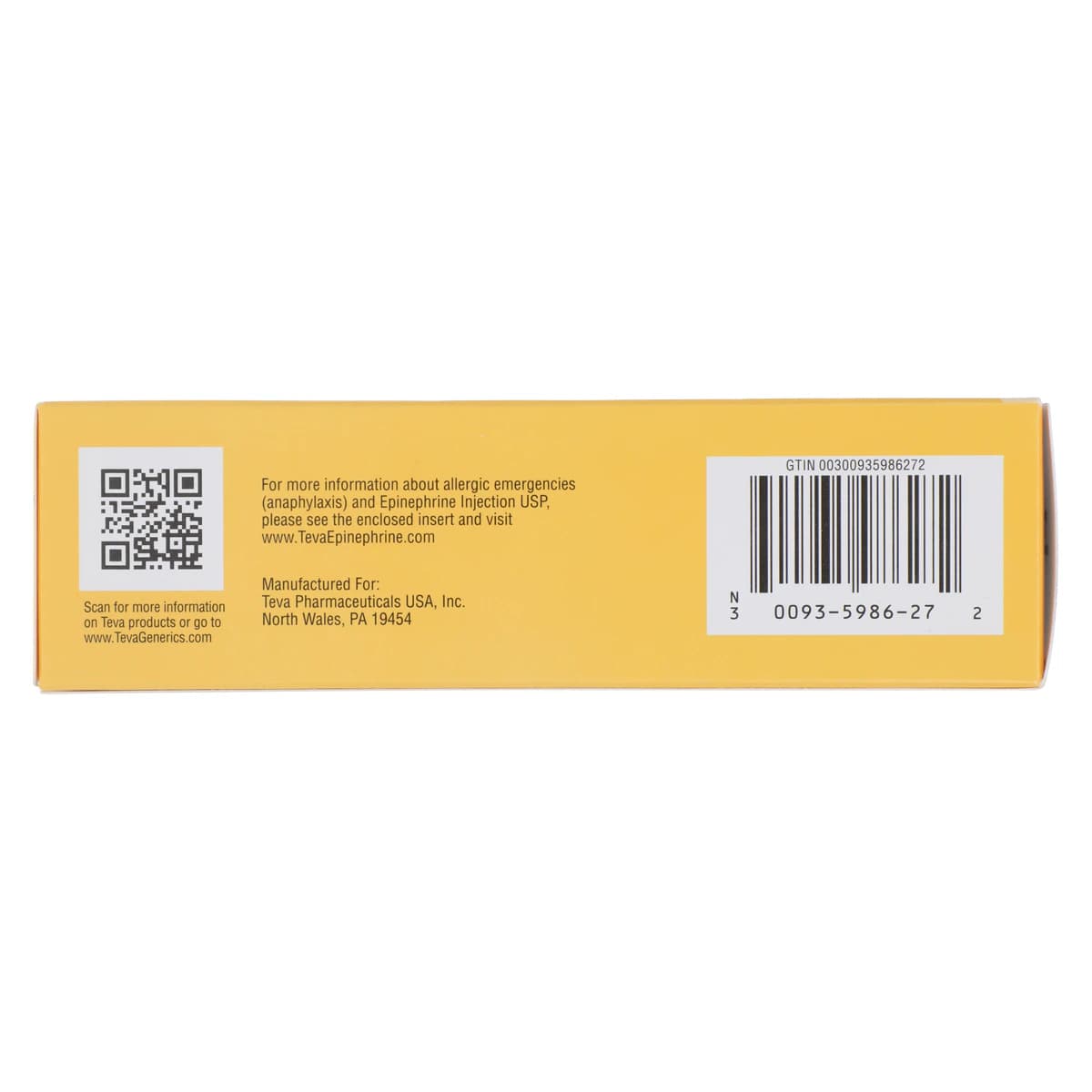 Epinephrine Injection 0.30 mg Auto-Injector, 2/Pack, Teva Pharmaceuticals thumbnail 9